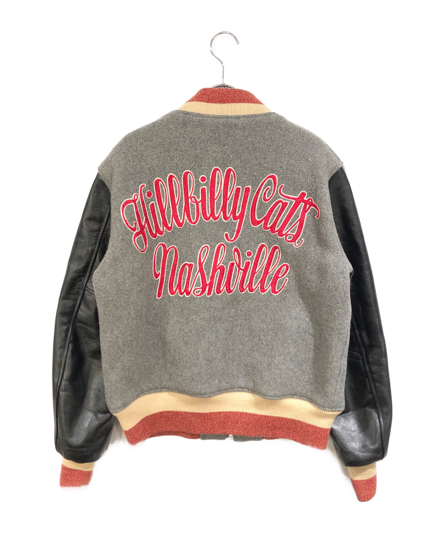 中古・古着通販】SUGAR CANE (シュガーケーン) スタジャン ブラック