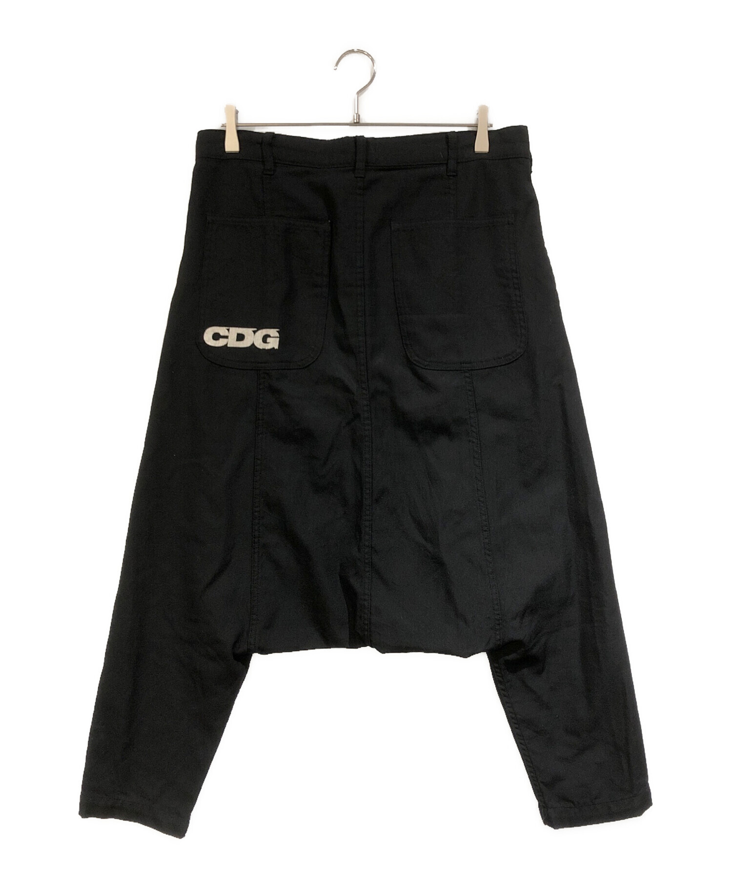 中古・古着通販】CDG (シーディージー) サルエルパンツ ブラック