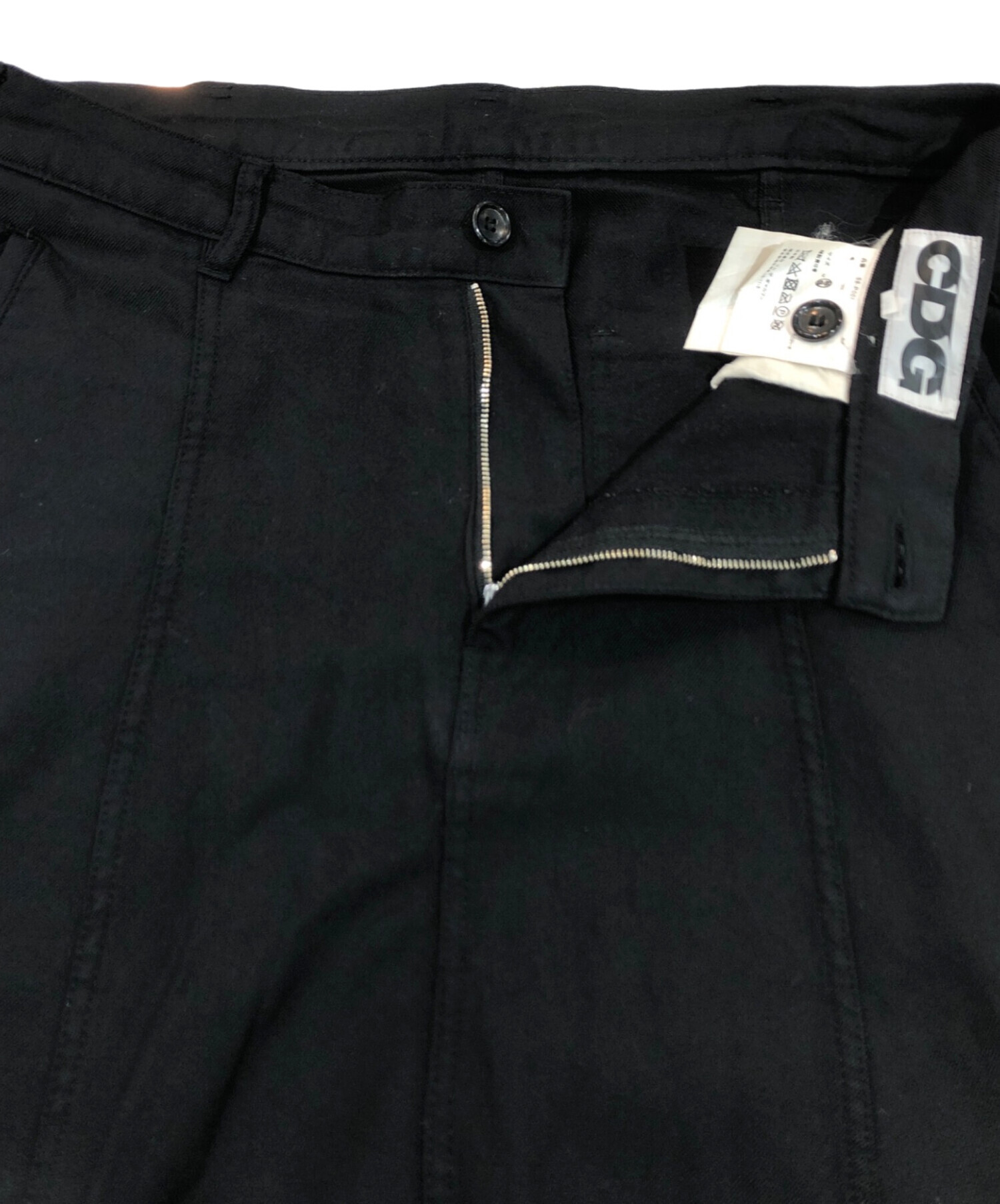 中古・古着通販】CDG (シーディージー) サルエルパンツ ブラック