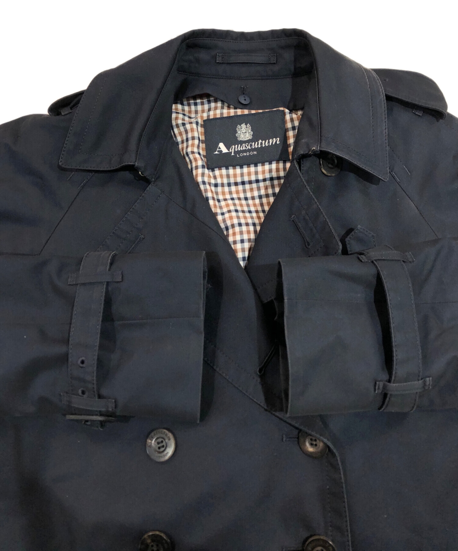中古・古着通販】Aquascutum (アクアスキュータム) ライナー付トレンチ