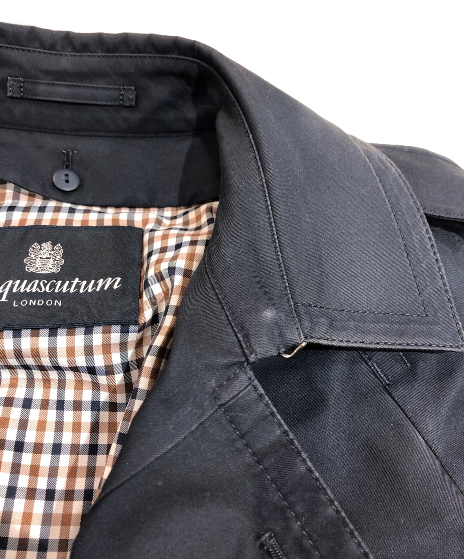 中古・古着通販】Aquascutum (アクアスキュータム) ライナー付トレンチ