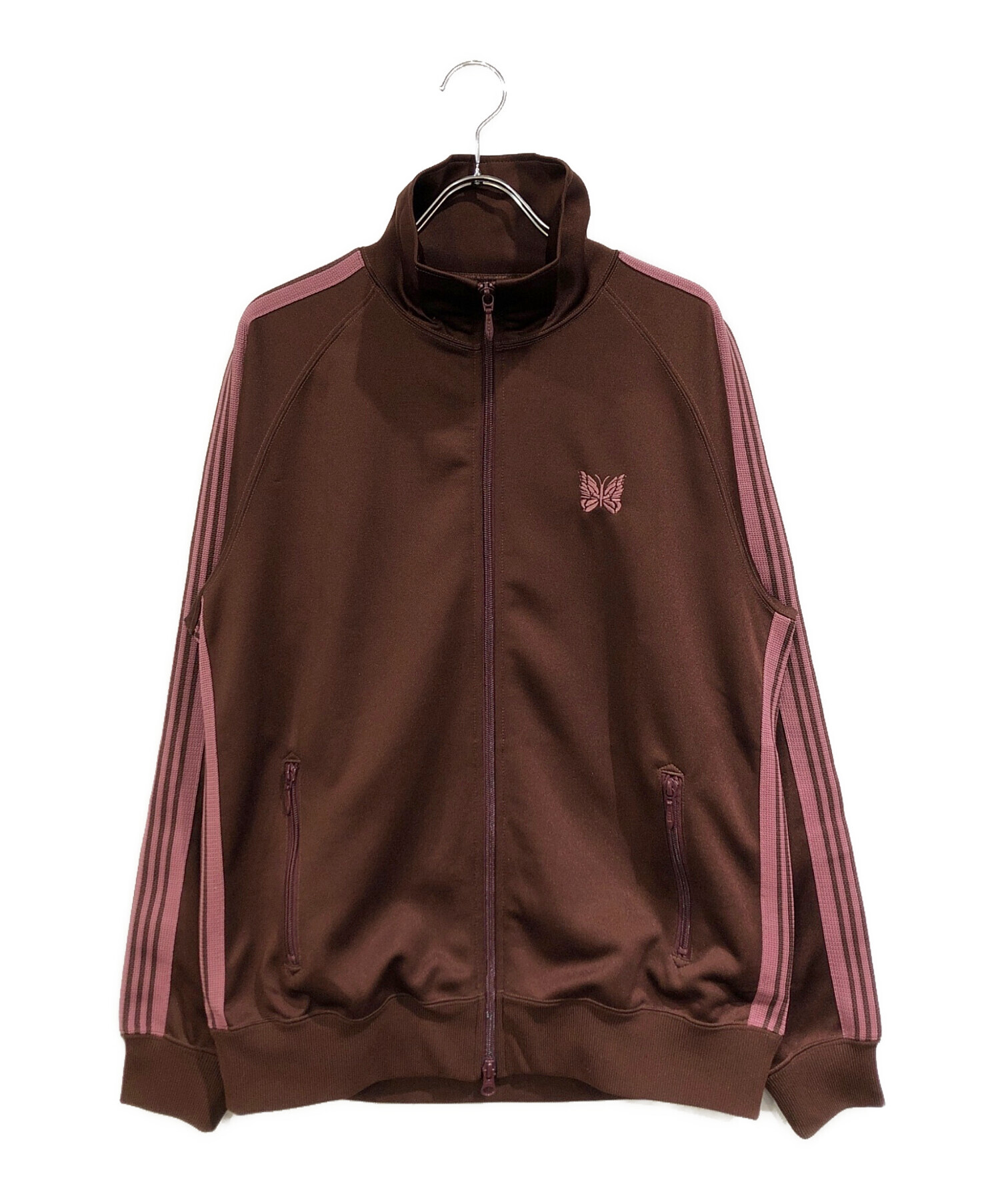 needles track jacket 別注ブラウン　Mサイズ 中古・古着通販】Needles (ニードルズ) Track Jacket - Poly Smooth