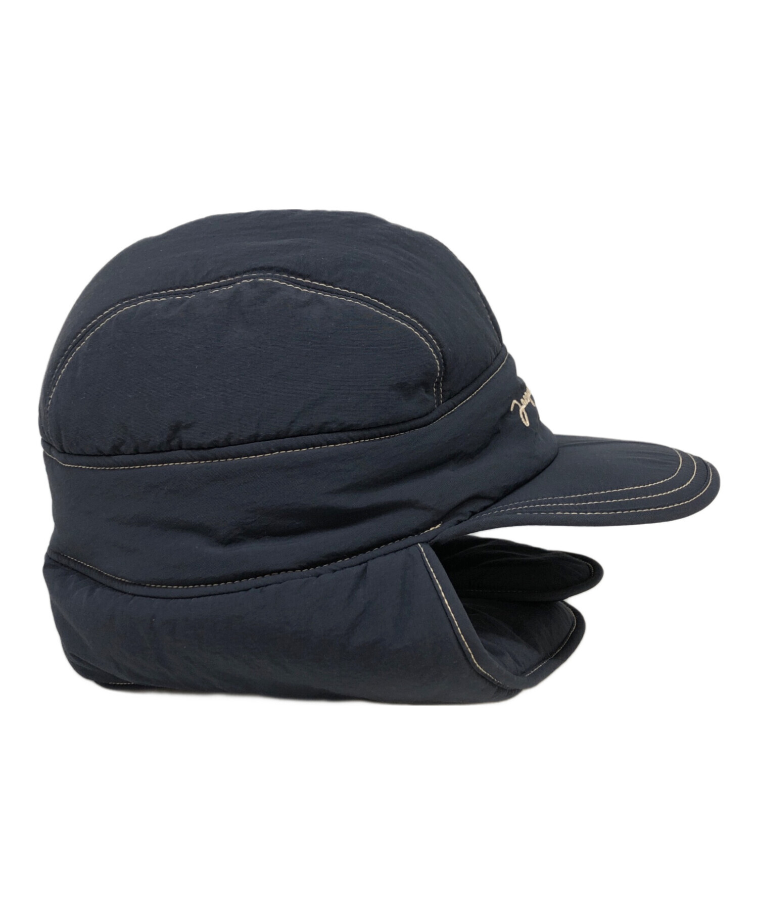 中古・古着通販】JACQUEMUS (ジャックムス) フライトキャップ ネイビー