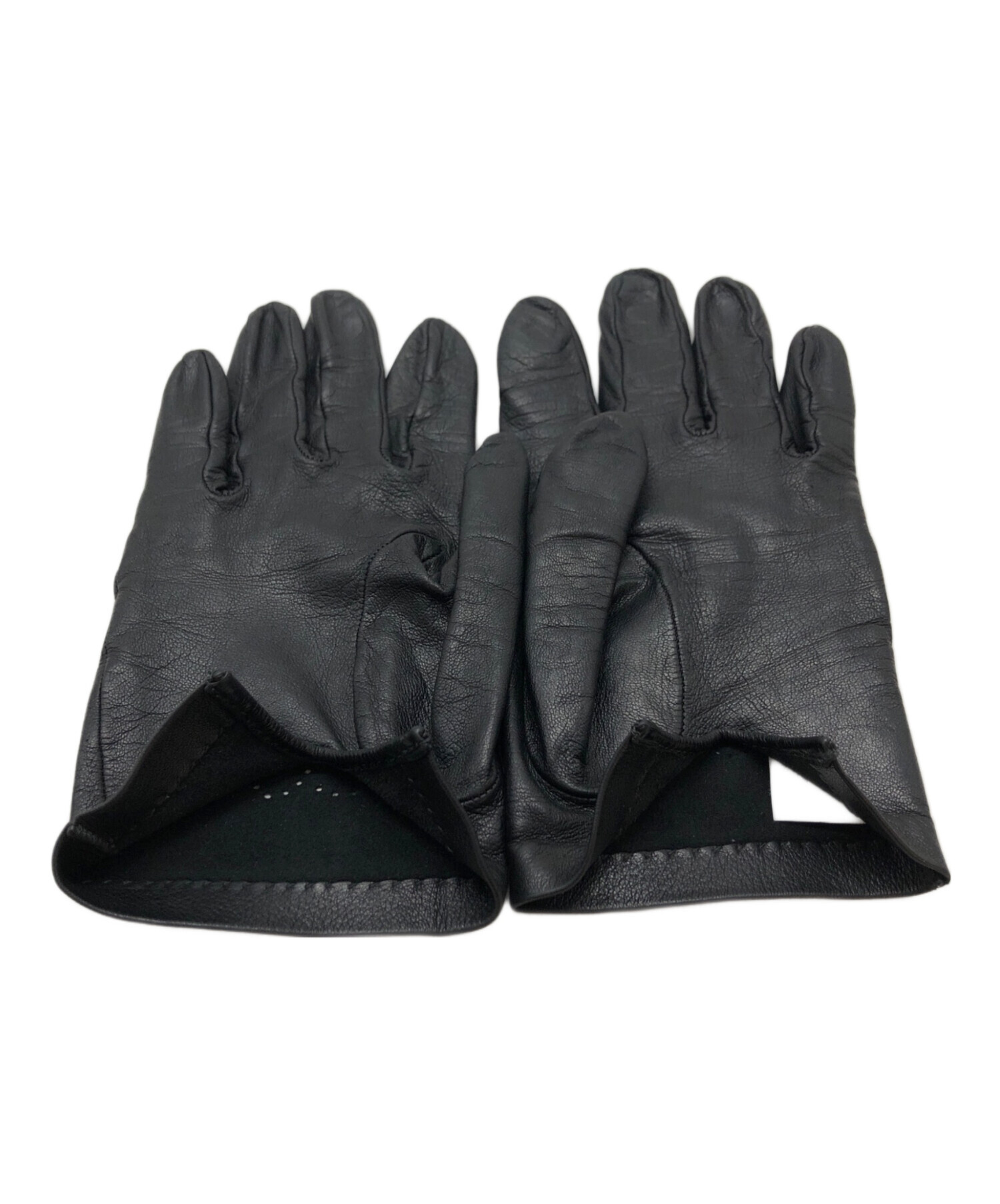 中古・古着通販】LOEWE (ロエベ) 手袋 ブラック サイズ:7｜ブランド