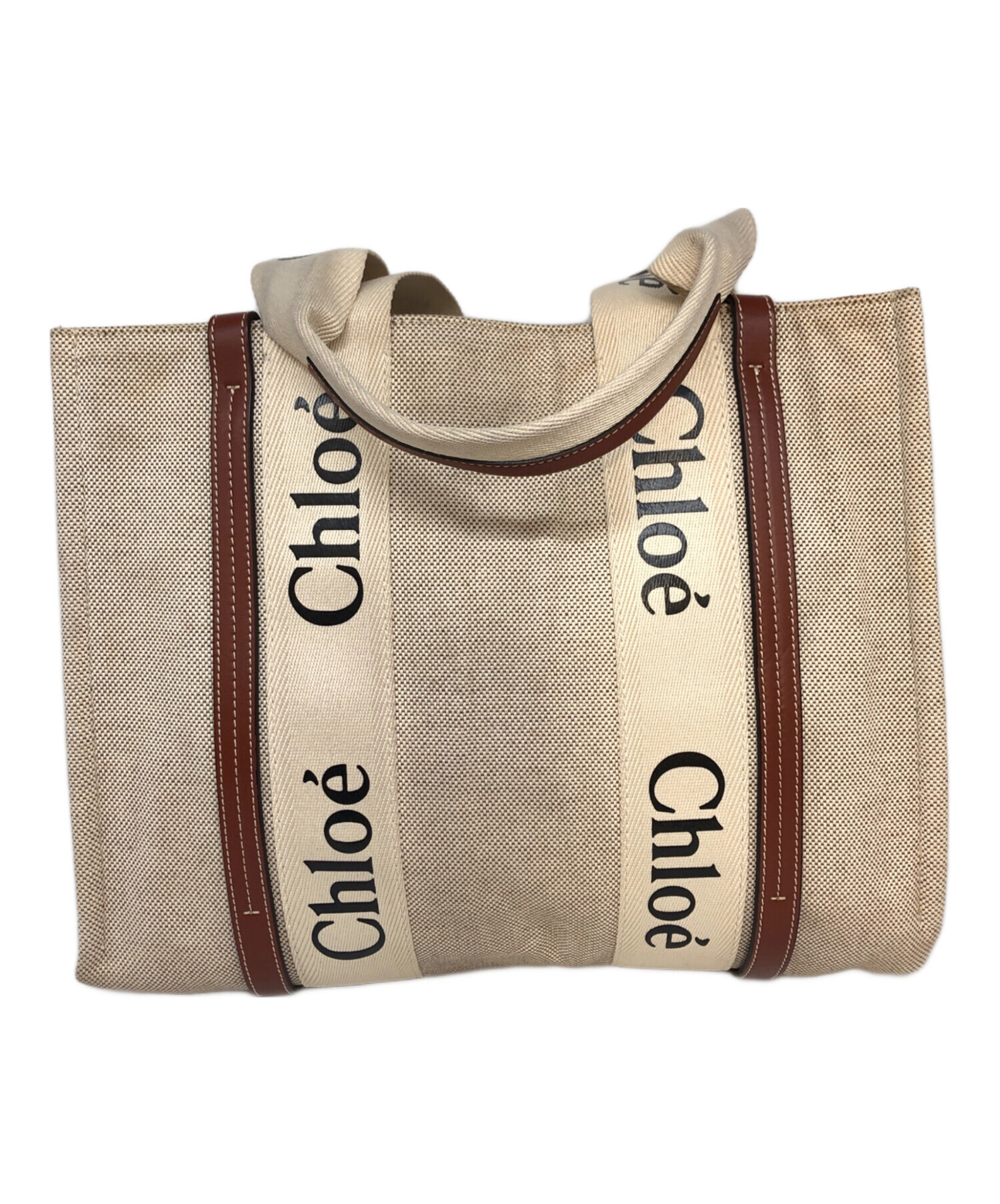 中古・古着通販】Chloe (クロエ) ウッディミディアムトートバッグ 