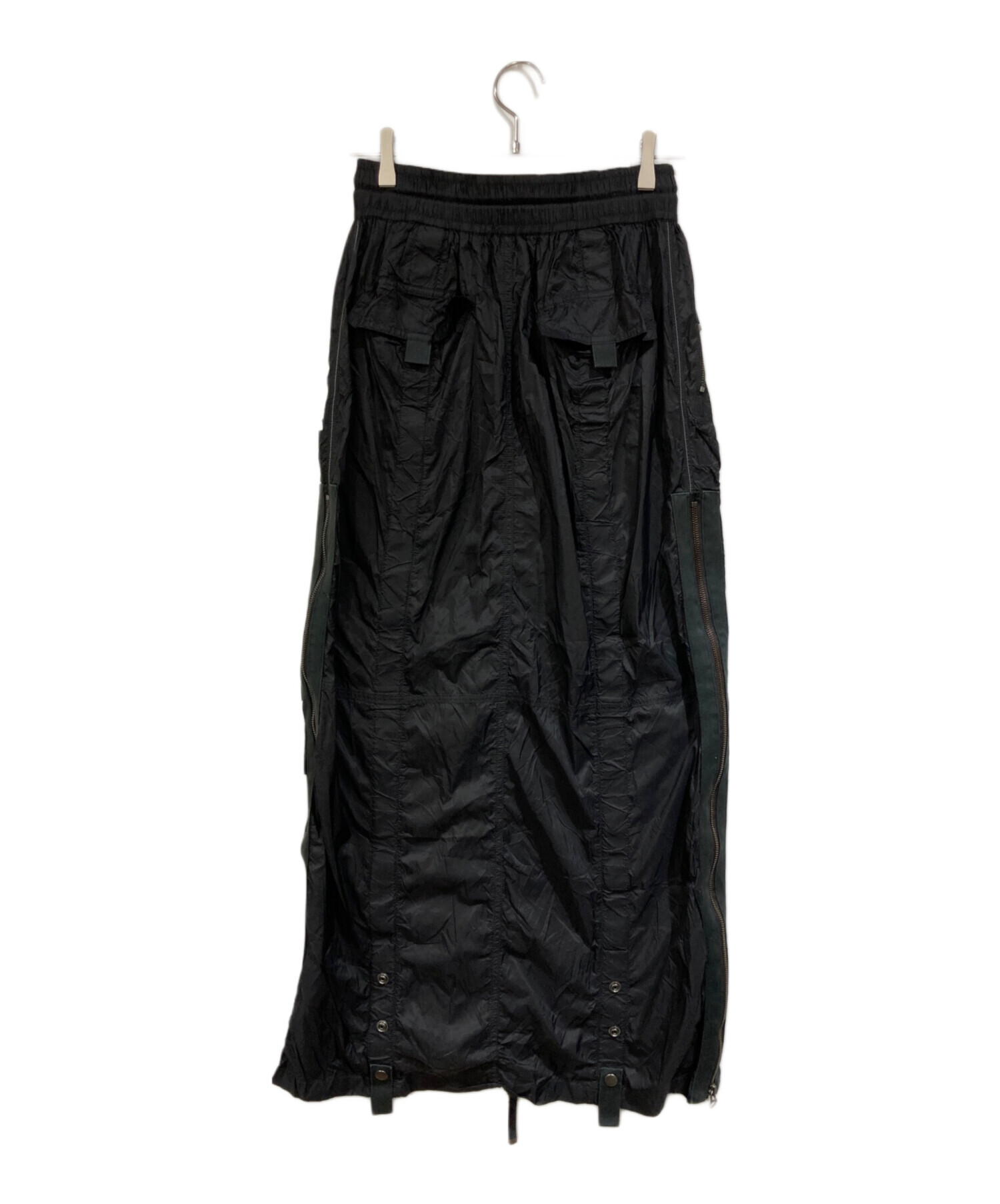 中古・古着通販】DIESEL (ディーゼル) O-CREP MAXI SKIRT ブラック 