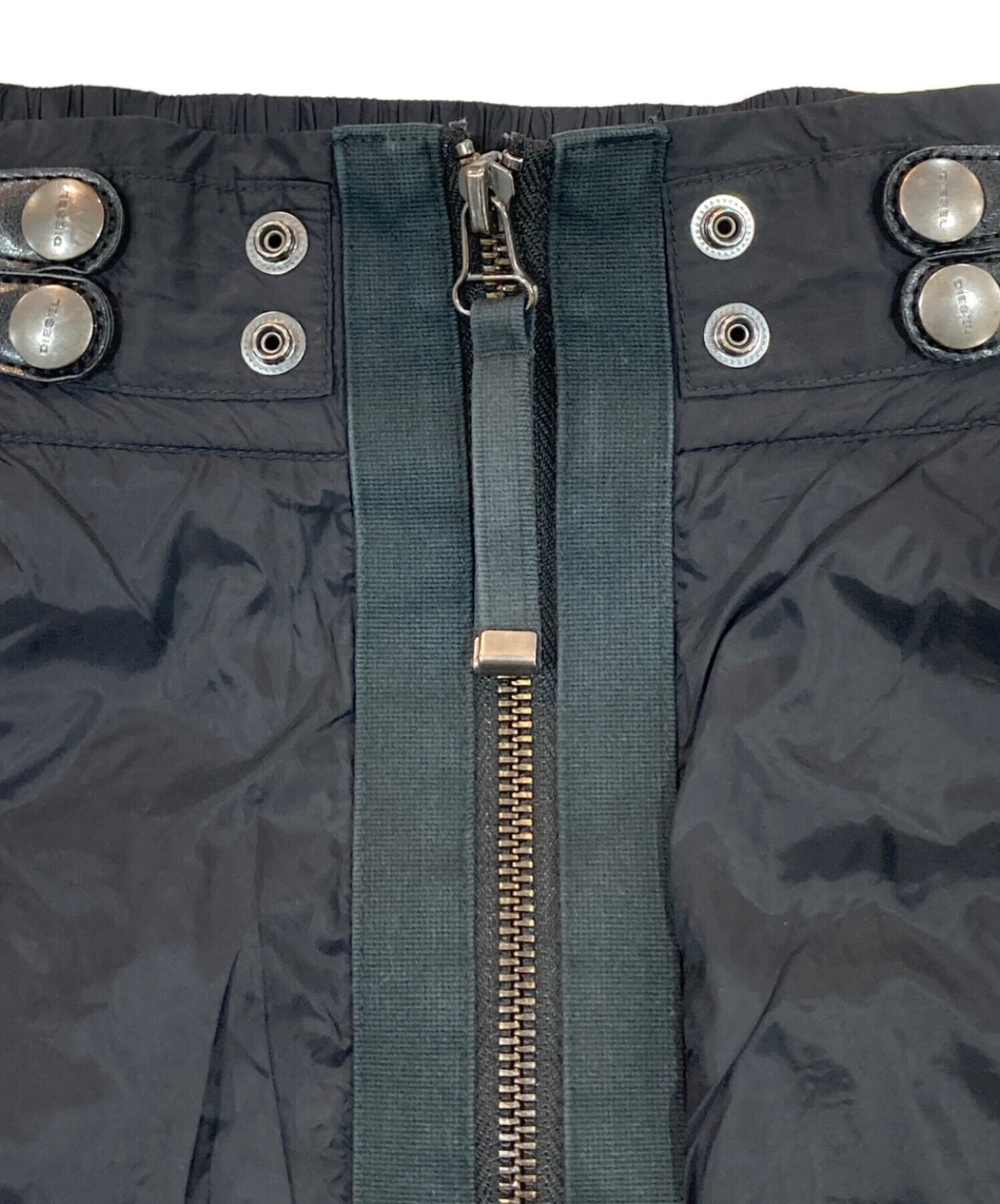 中古・古着通販】DIESEL (ディーゼル) O-CREP MAXI SKIRT ブラック