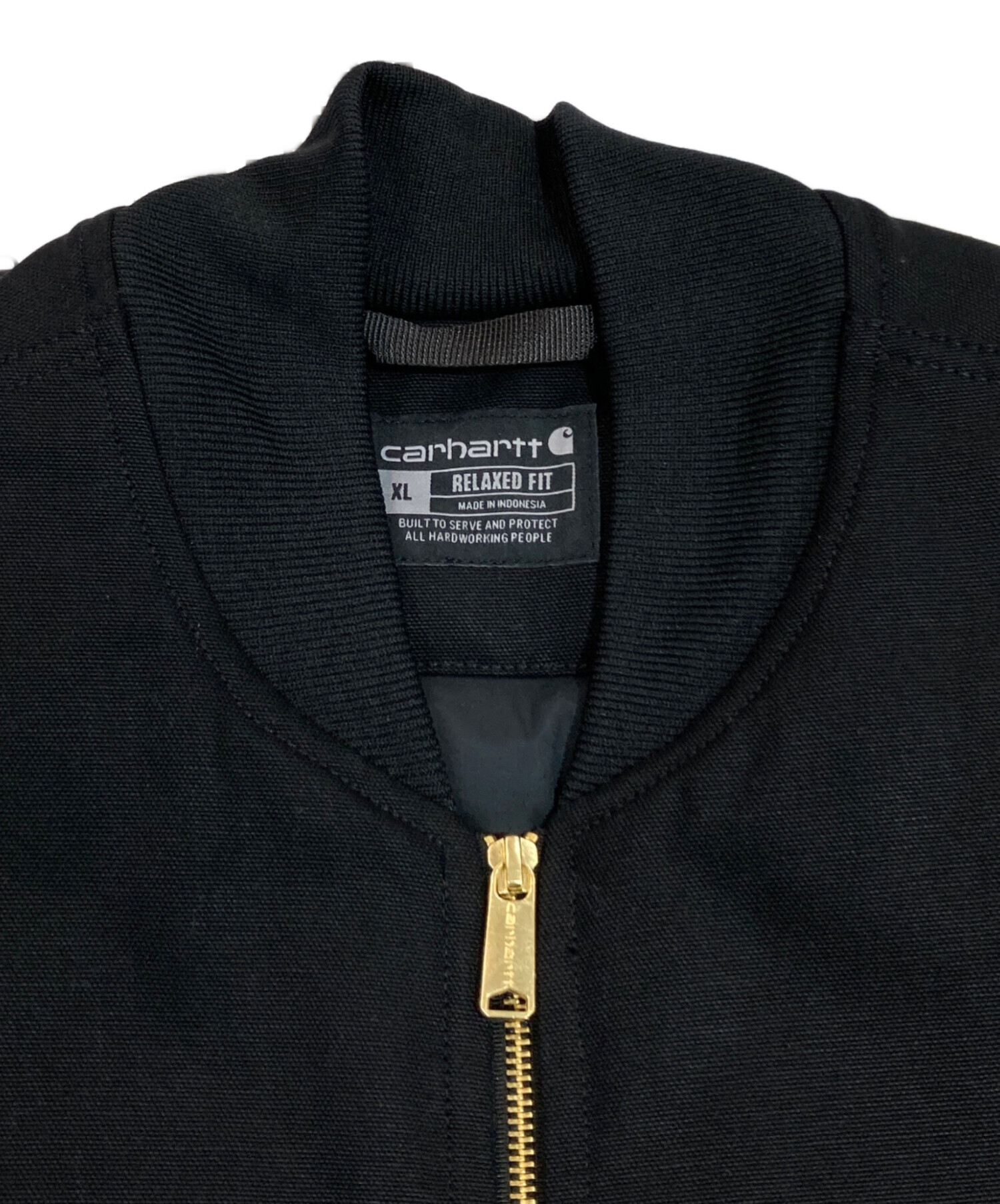 中古・古着通販】CarHartt (カーハート) ダックベスト ブラック サイズ