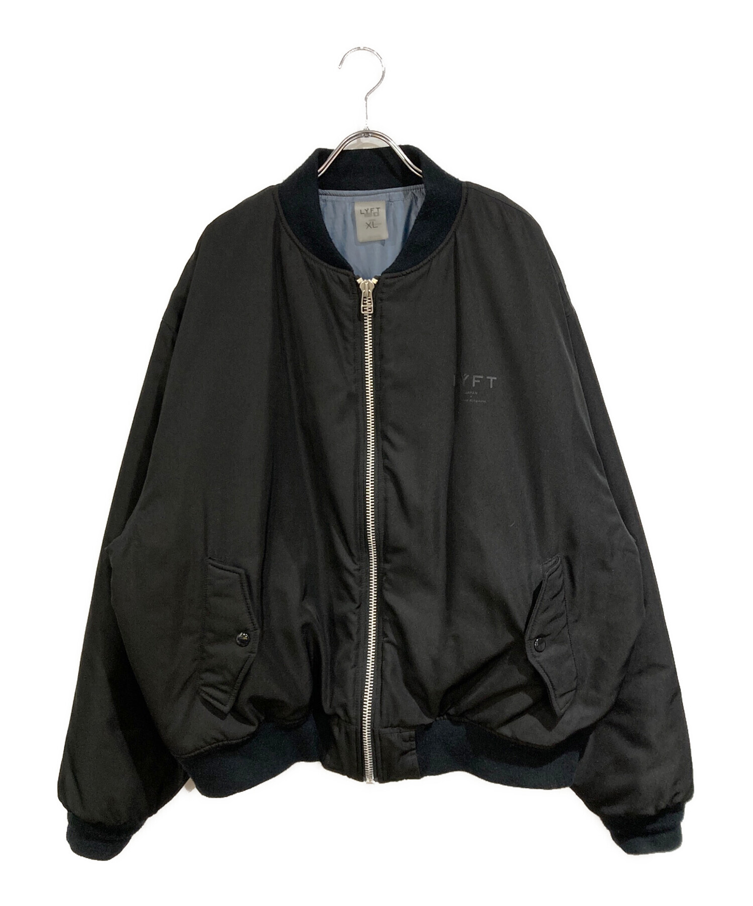 中古・古着通販】Lyft (リフト) ブルゾン ブラック サイズ:XL