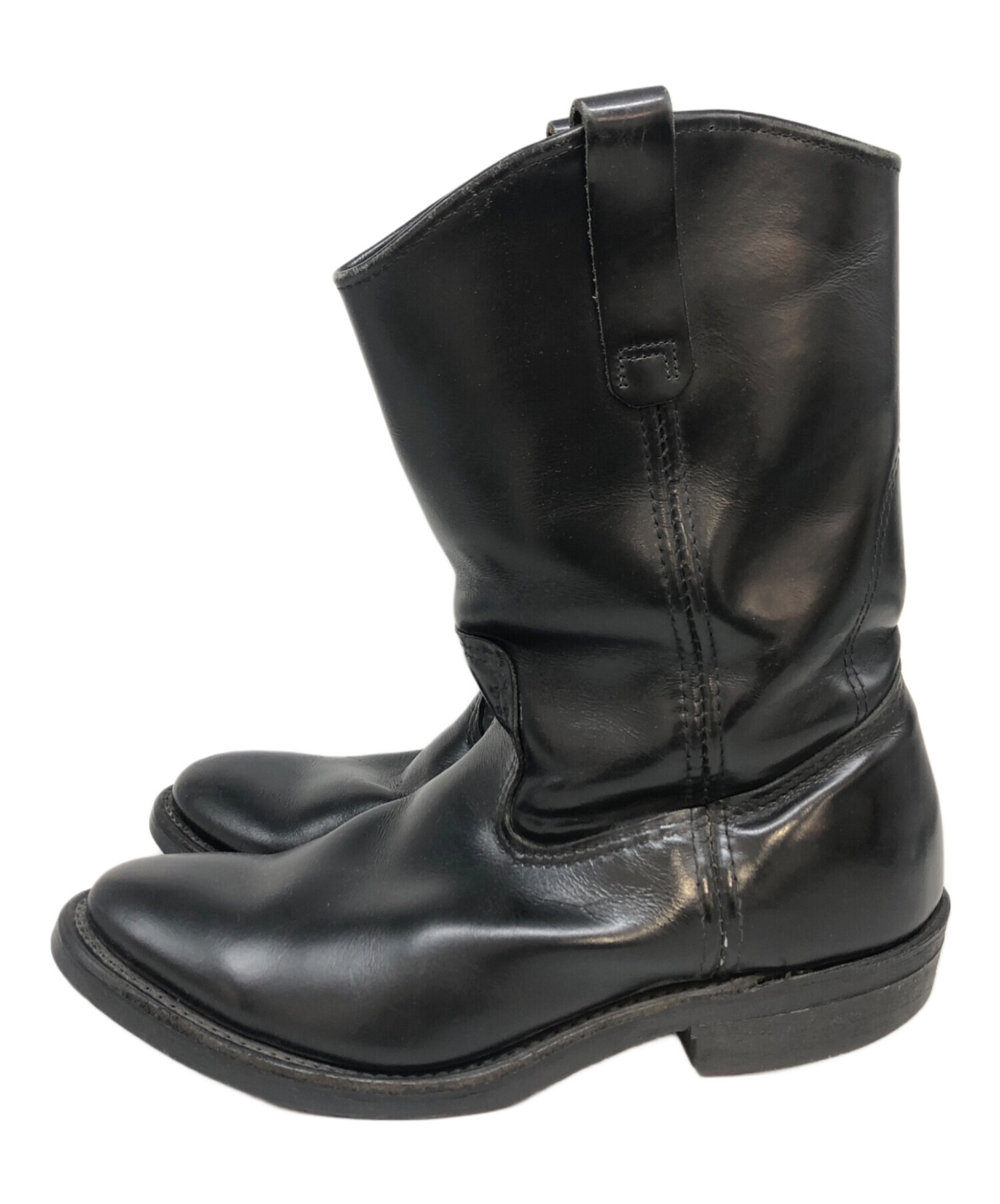 中古・古着通販】RED WING (レッドウィング) ペコスブーツ ブラック 