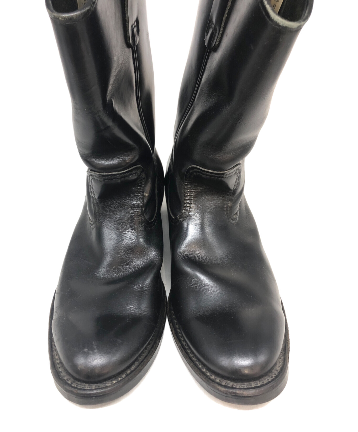 中古・古着通販】RED WING (レッドウィング) ペコスブーツ ブラック 