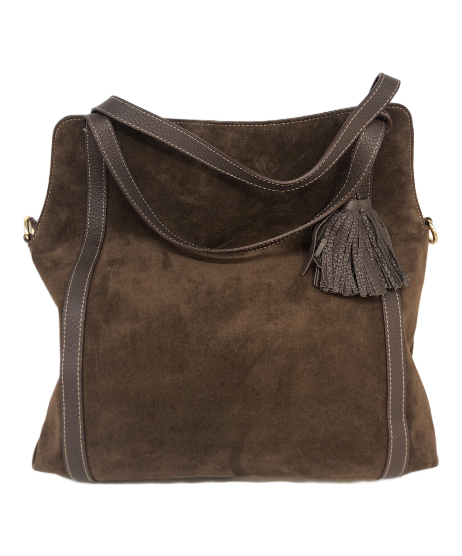 中古・古着通販】ACATE (アカーテ) GREGALE/2WAYトートバッグ ブラウン