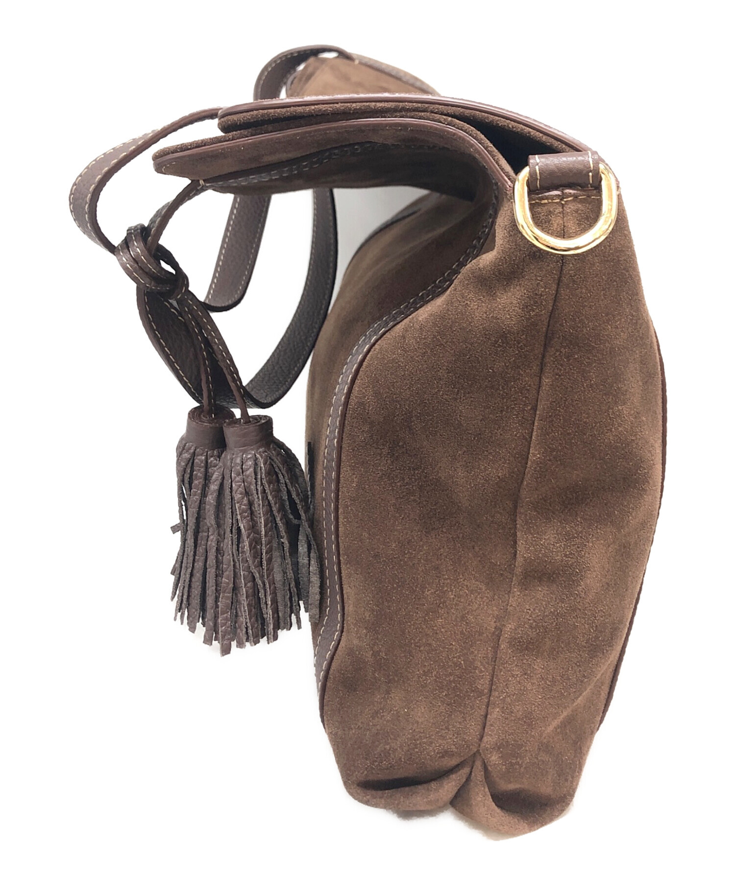 中古・古着通販】ACATE (アカーテ) GREGALE/2WAYトートバッグ ブラウン