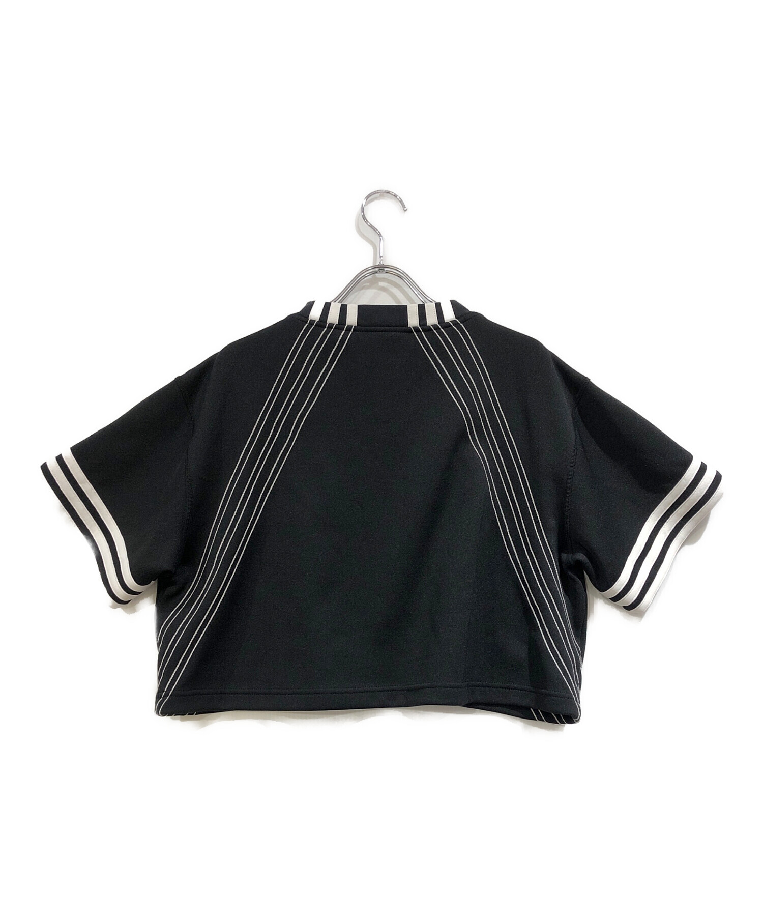 【希少コラボ】アレキサンダーワン×アディダス☆ワッペンロゴ入りクロップドTシャツ 中古・古着通販】adidas (アディダス) ALEXANDER WANG (アレキサンダー