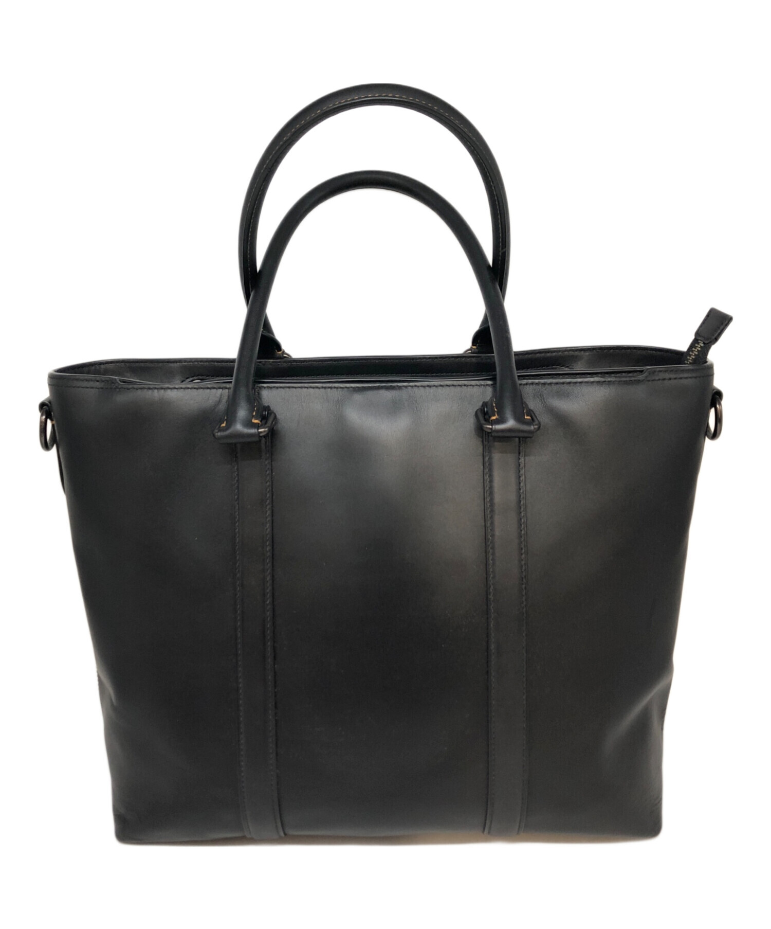 中古・古着通販】COACH (コーチ) メトロポリタン トート ブラック