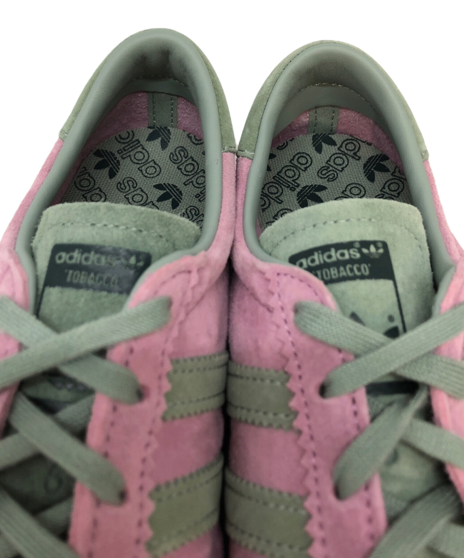 中古・古着通販】adidas (アディダス) スニーカー グリーン×ピンク