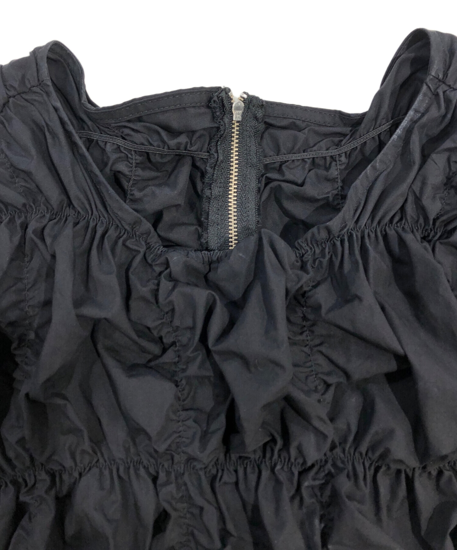 中古・古着通販】anuke (アンヌーク) Typewriter Shirring Tops