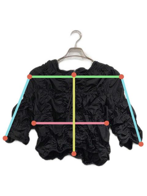 中古・古着通販】anuke (アンヌーク) Typewriter Shirring Tops