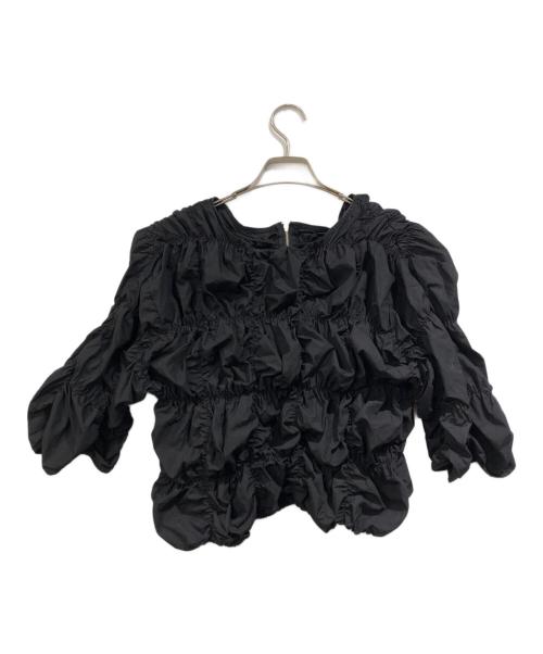 トップス anuke Typewriter Shirring Tops 中古・古着通販】anuke (アンヌーク) Typewriter Shirring Tops