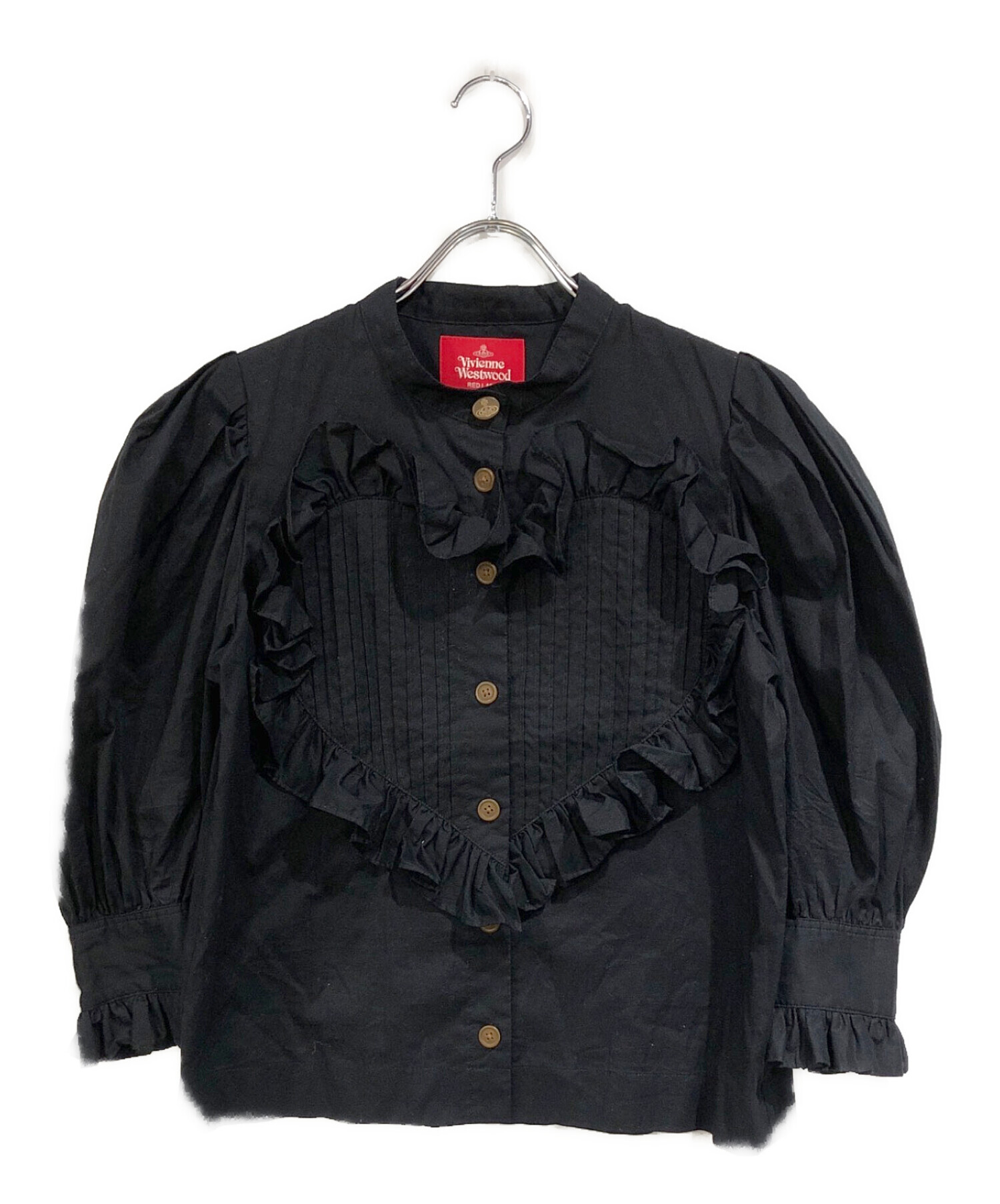 Vivienne Westwood ハートフリルブラウス 中古・古着通販】Vivienne Westwood RED LABEL (ヴィヴィアンウエスト
