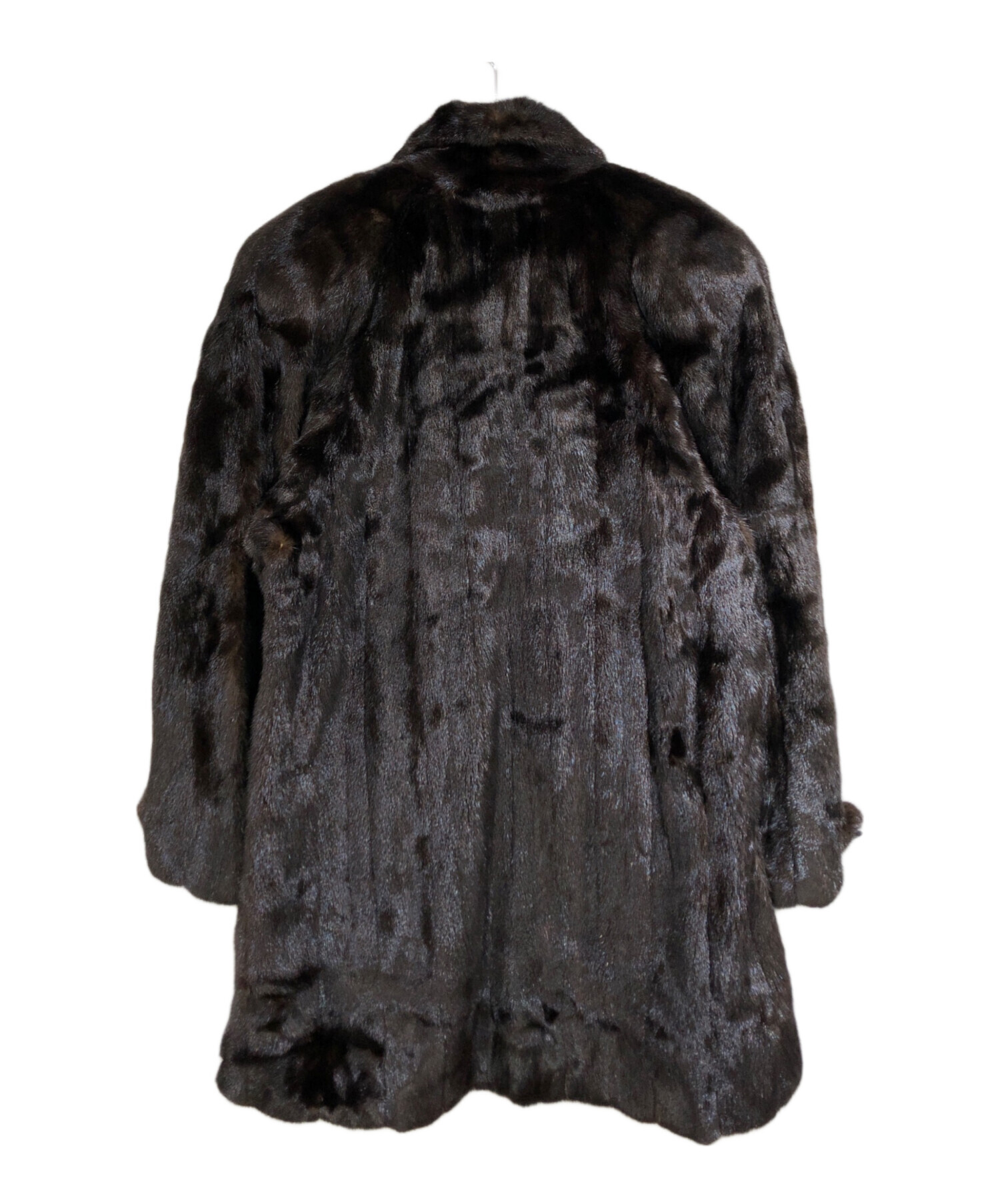 中古・古着通販】BLACK GLAMA (ブラックグラマ) ミンクショートコート