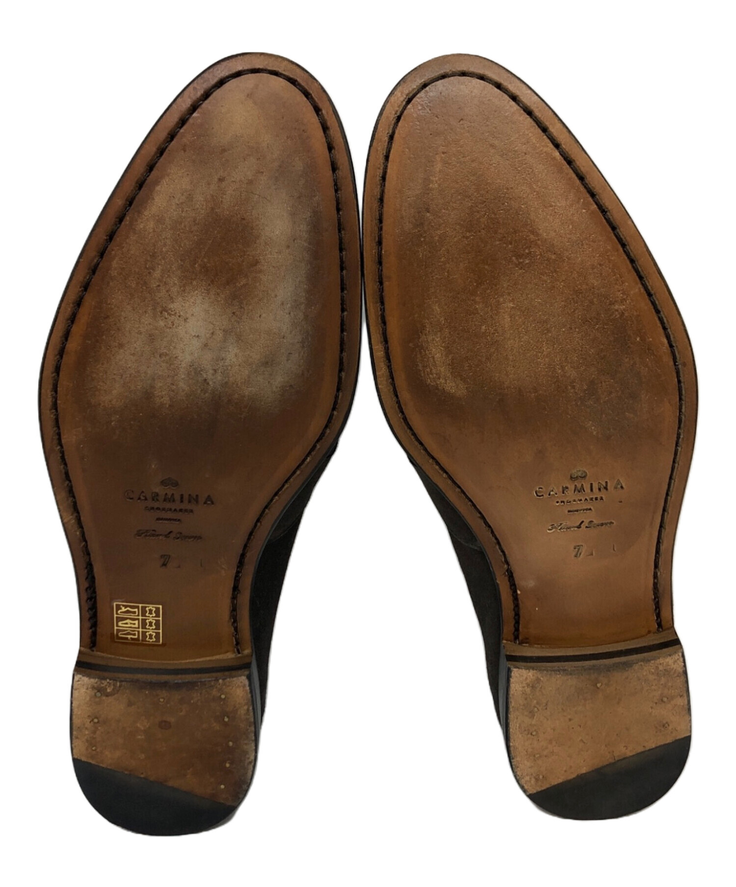 中古・古着通販】CARMINA (カルミナ) コインローファー ブラウン