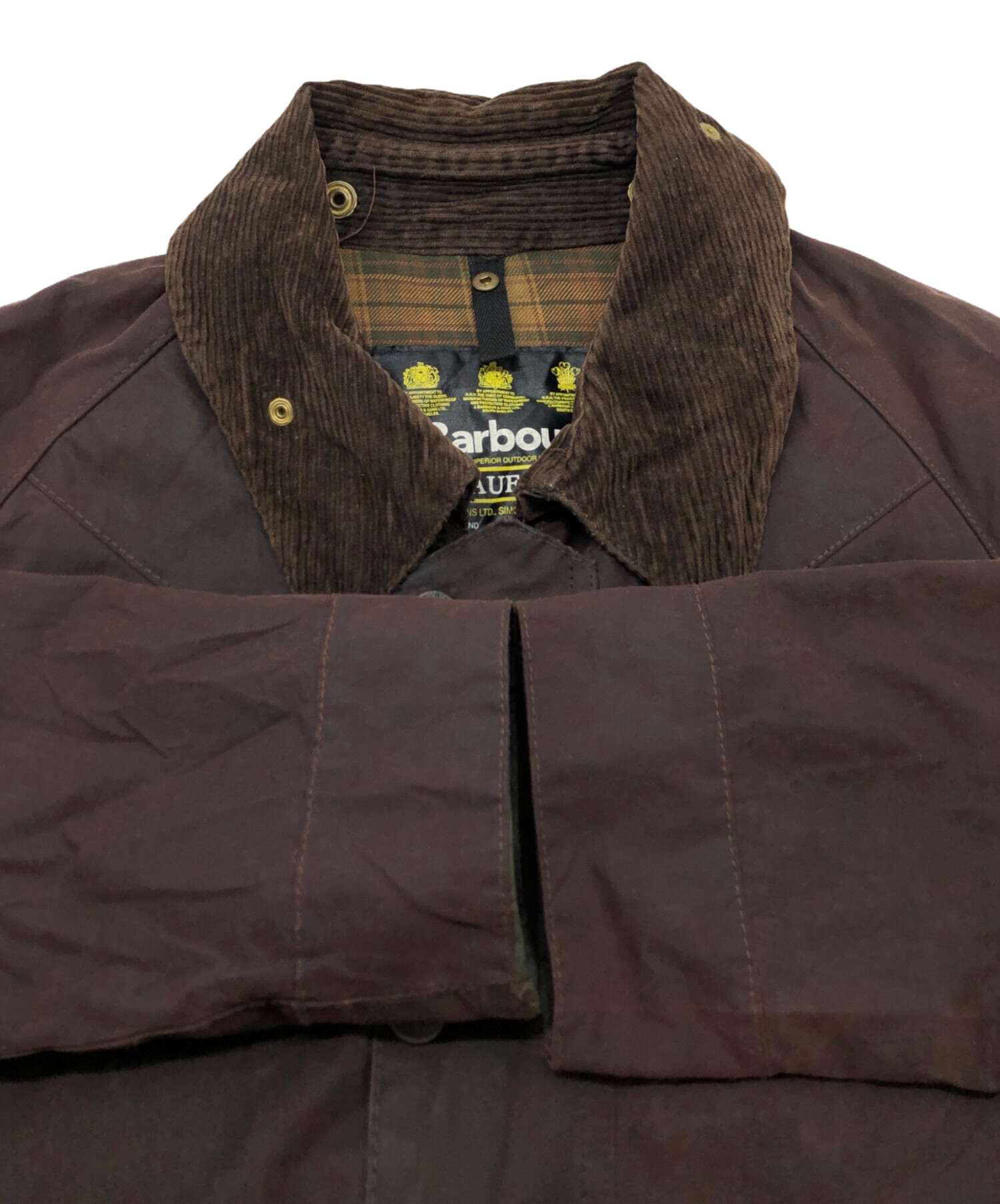 中古・古着通販】Barbour (バブアー) BEAUFORT JACKET ブラウン サイズ