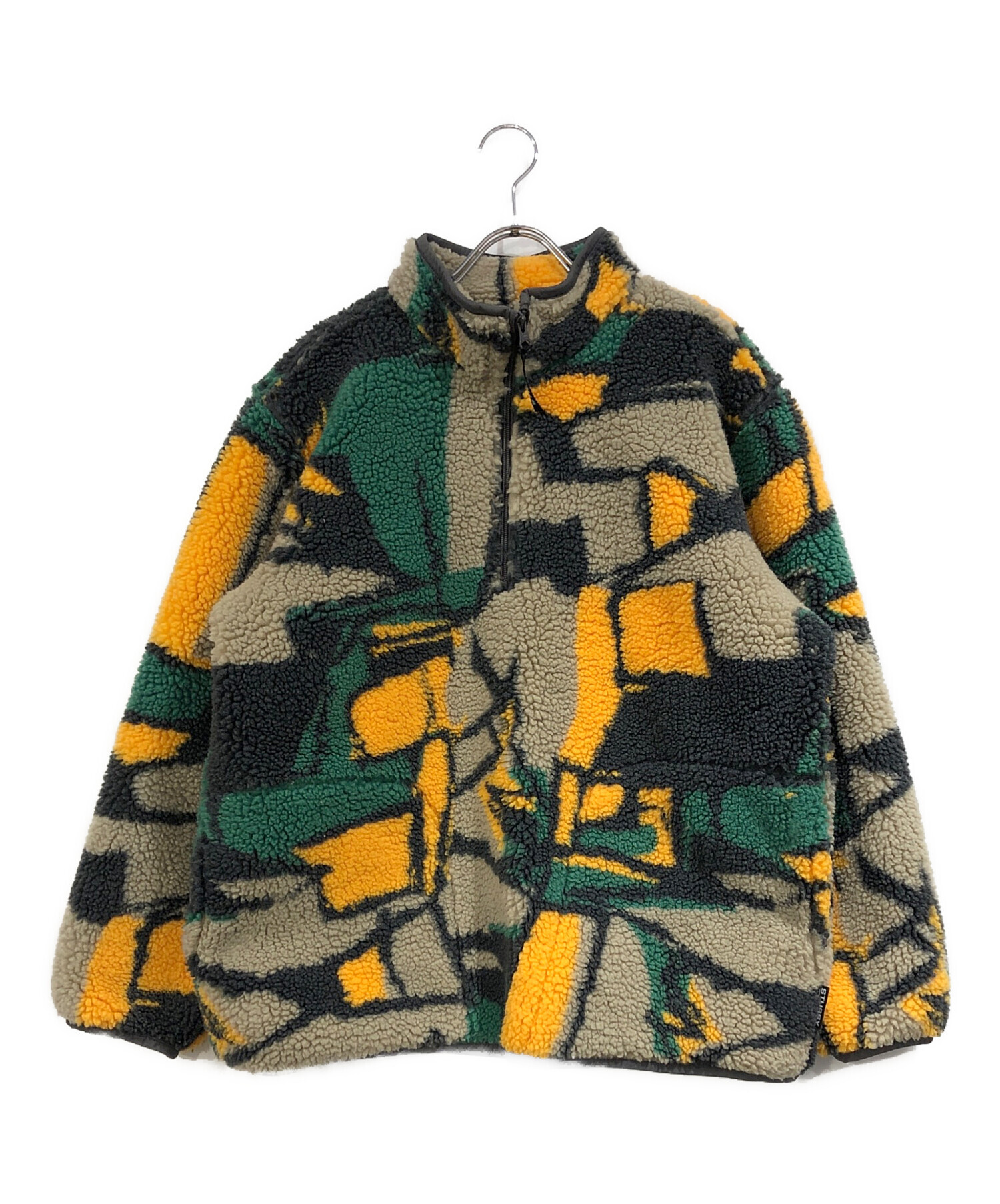 ブルゾン stussy block sherpa pullover 中古・古着通販】stussy (ステューシー) BLOCK SHERPA PULLOVER