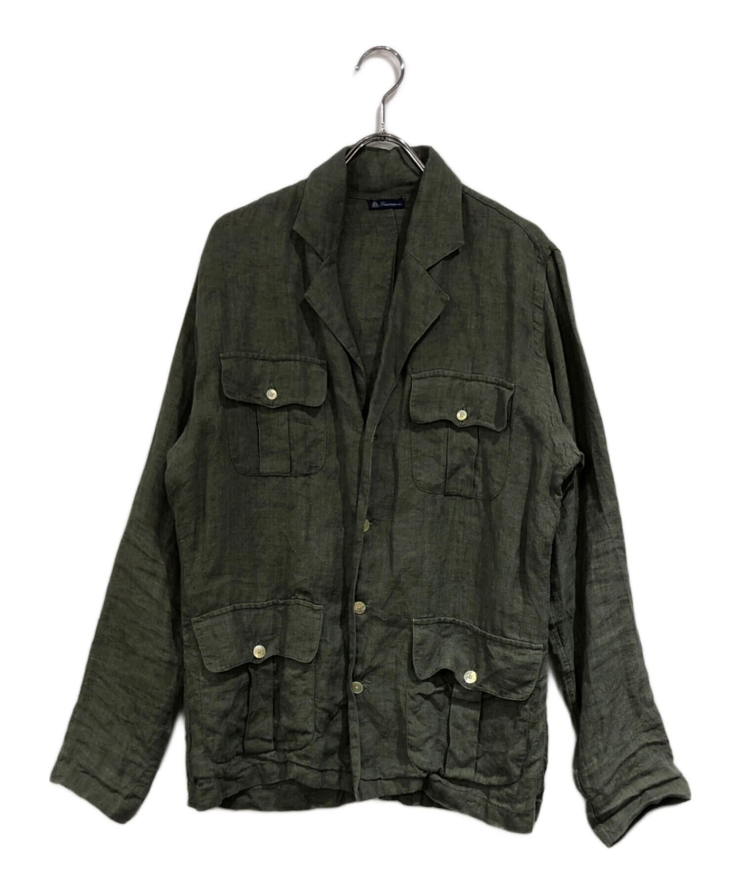 中古・古着通販】Finamore (フィナモレ) サファリシャツジャケット