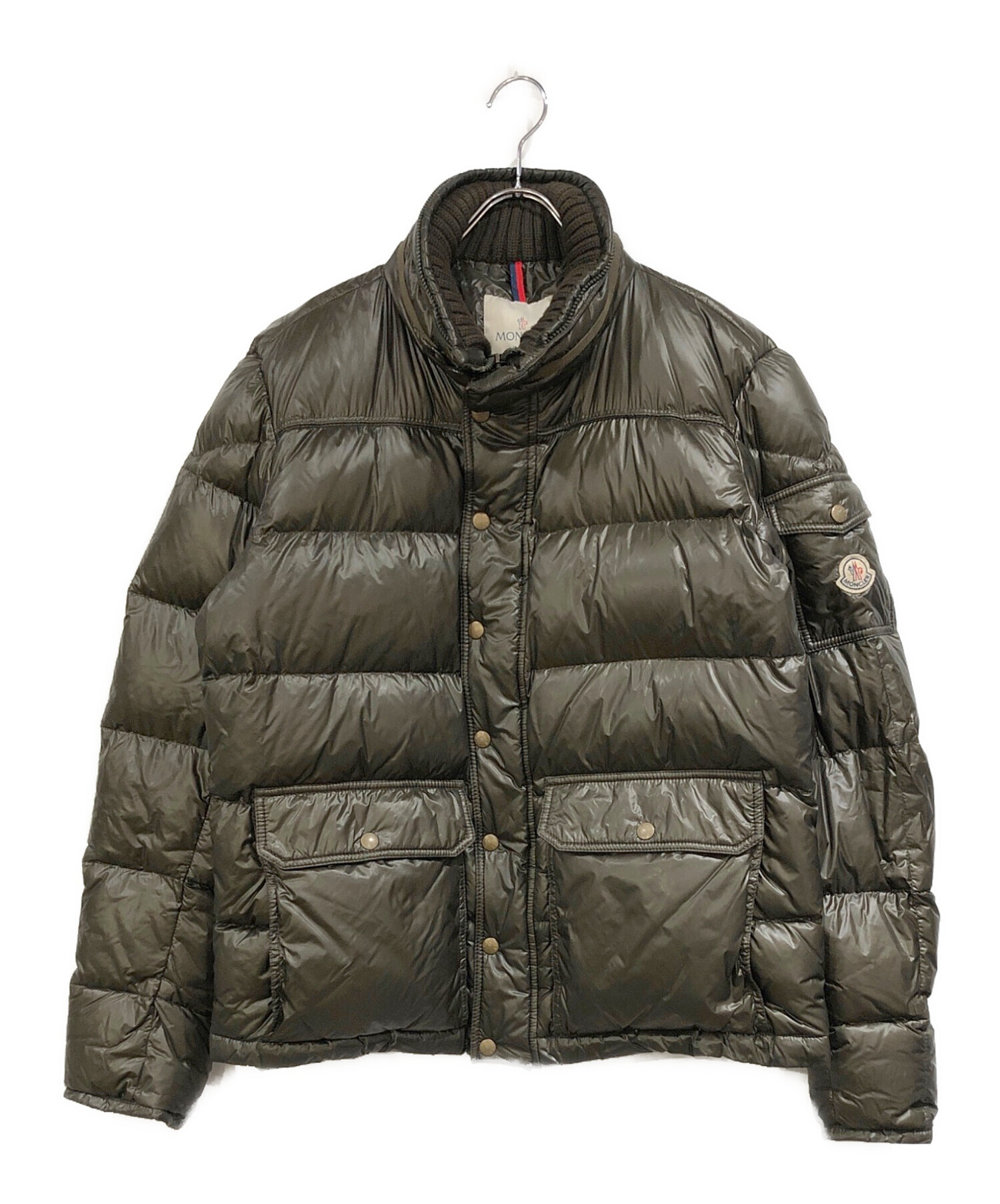 中古・古着通販】MONCLER (モンクレール) ダウンジャケット カーキ