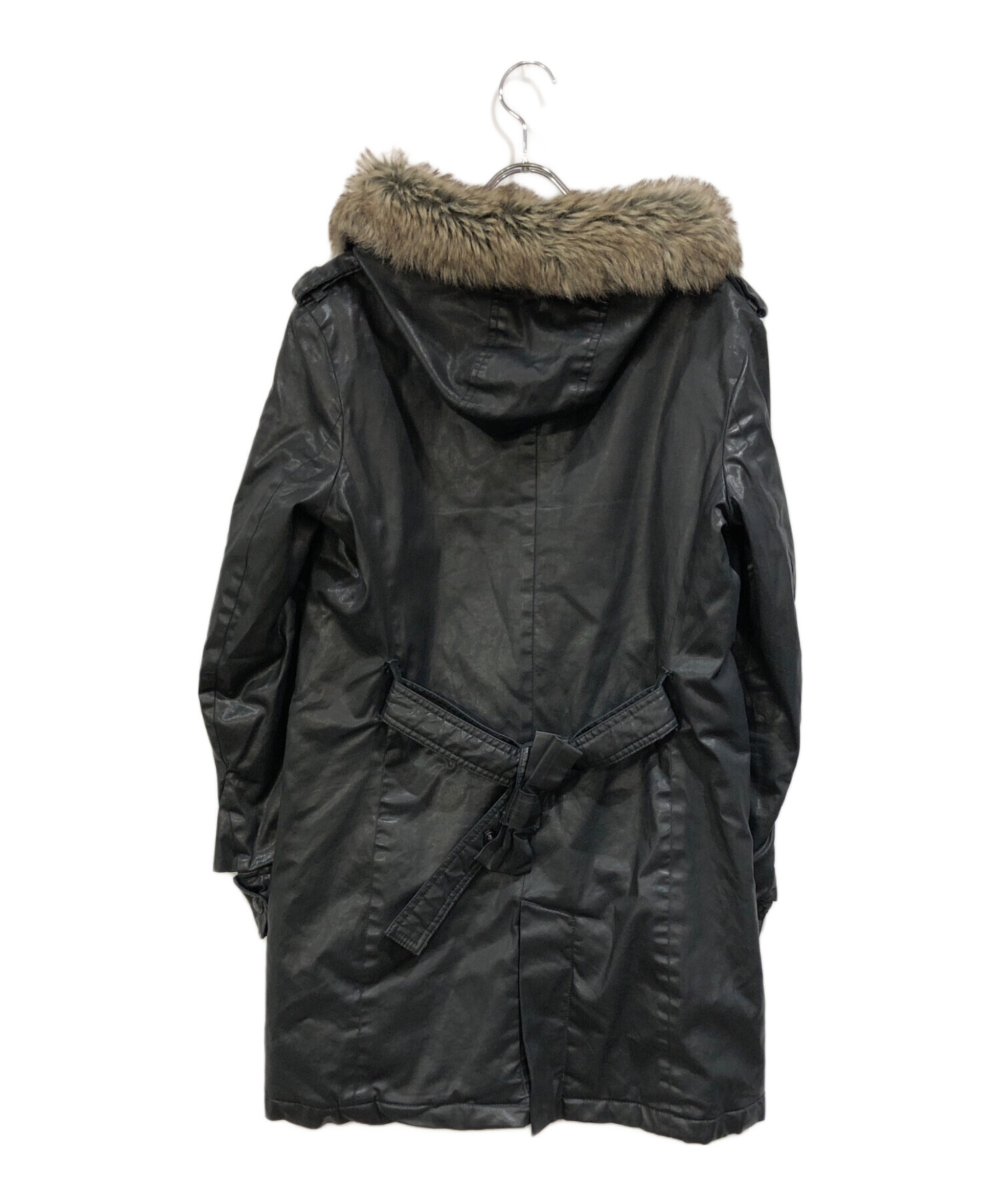 中古・古着通販】DIESEL (ディーゼル) 中綿コート ブラック サイズ