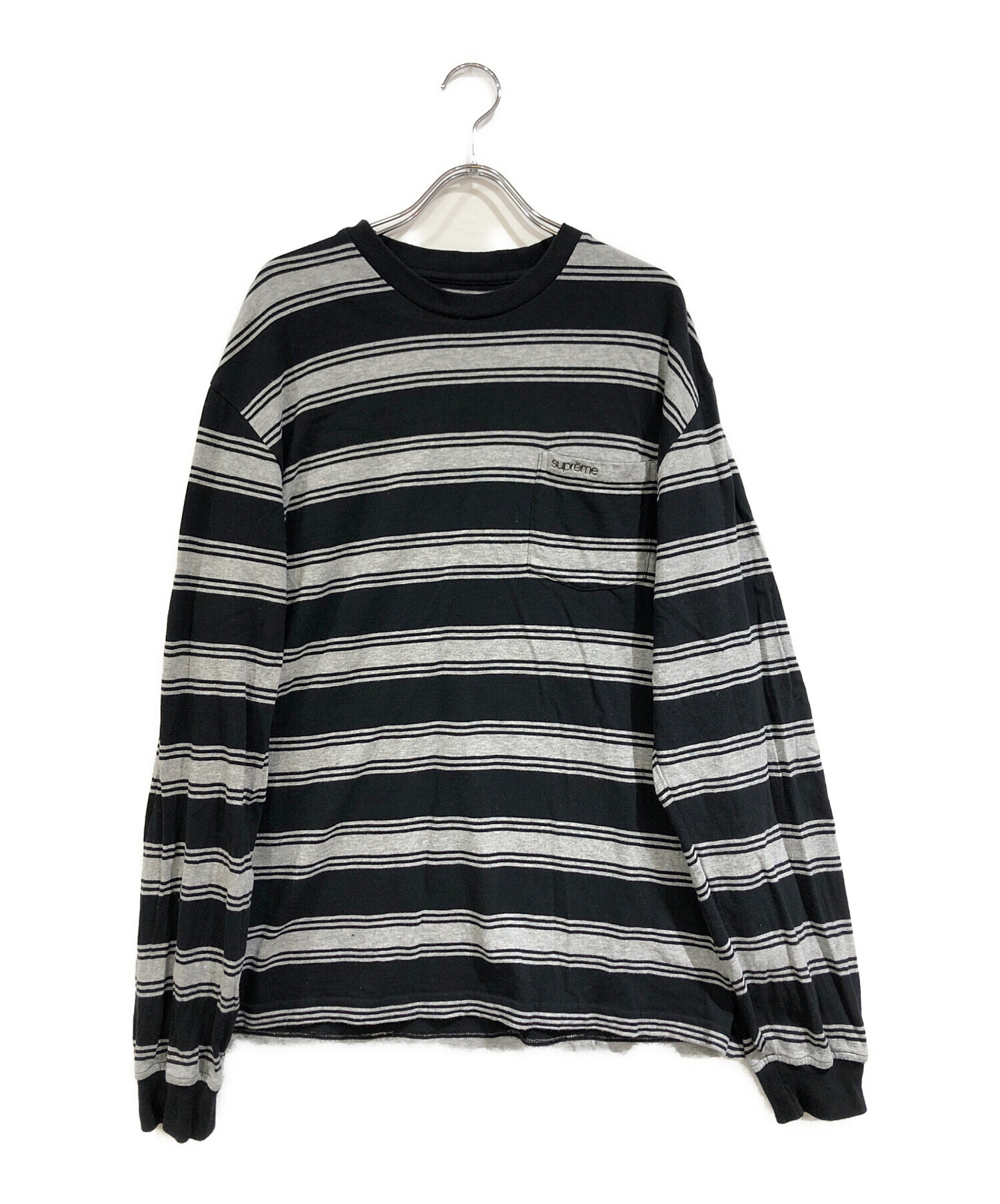 中古・古着通販】Supreme (シュプリーム) Stripe Pocket L/S Top