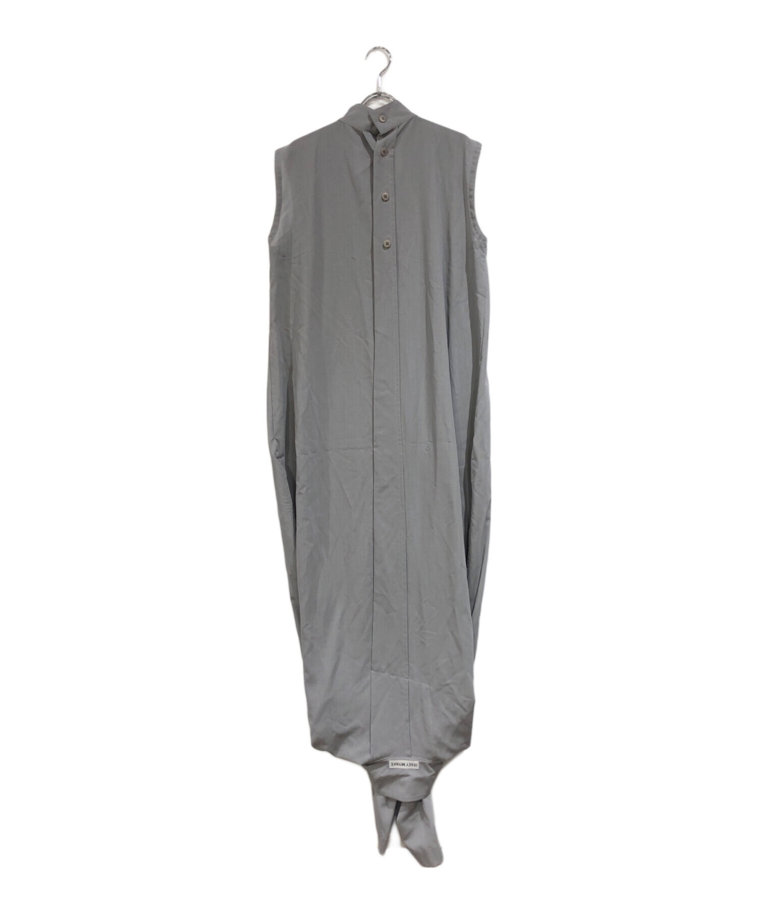 中古・古着通販】ISSEY MIYAKE (イッセイミヤケ) デザインロングシャツ