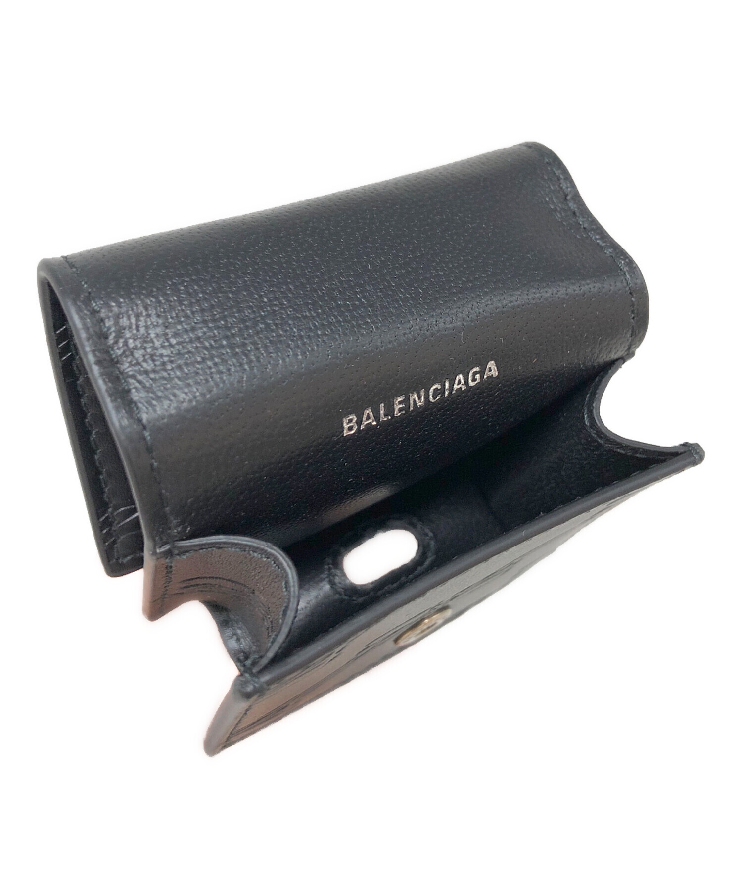 BALENCIAGA バレンシアガ ブラック AirPodsケース BALENCIAGA バレンシアガ ブラック AirPodsケース 【公式通販】