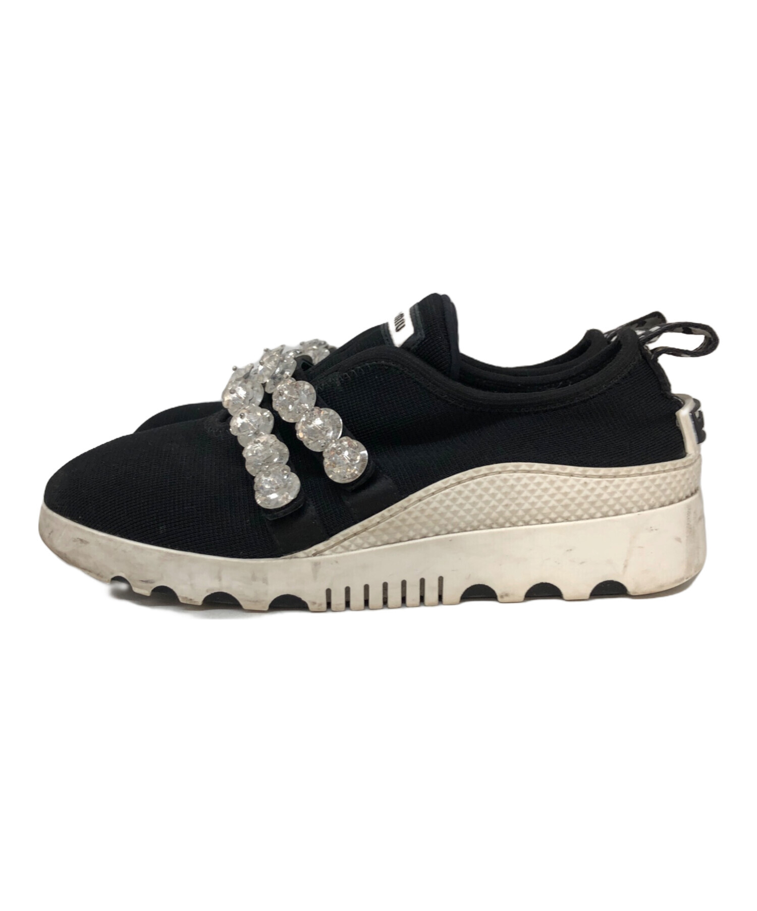 中古・古着通販】MIU MIU (ミュウミュウ) ビジュースニーカー 中古・古着通販】MIU MIU (ミュウミュウ) ビジュースニーカー