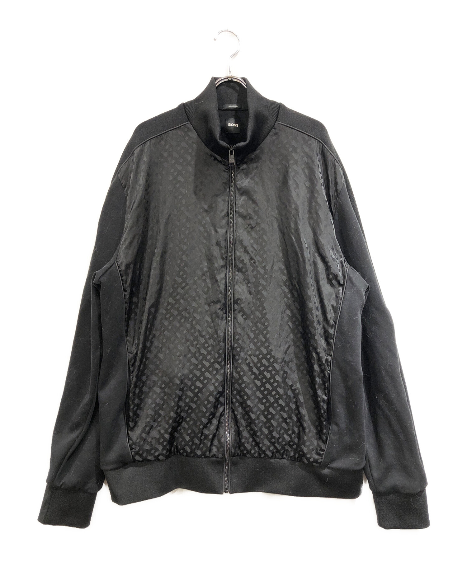 中古・古着通販】BOSS (ボス) モノグラムトラックジャケット ブラック 
