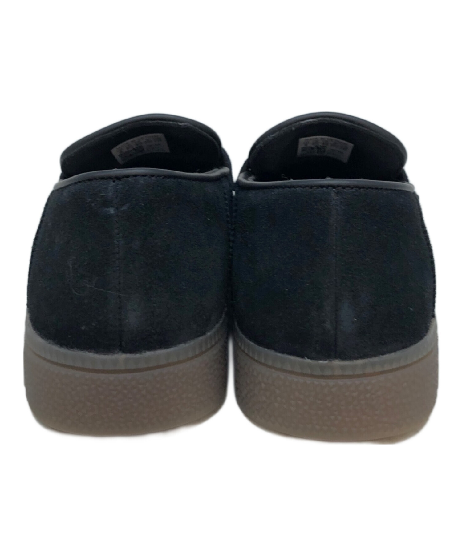 中古・古着通販】adidas (アディダス) ローファー ブラック サイズ 