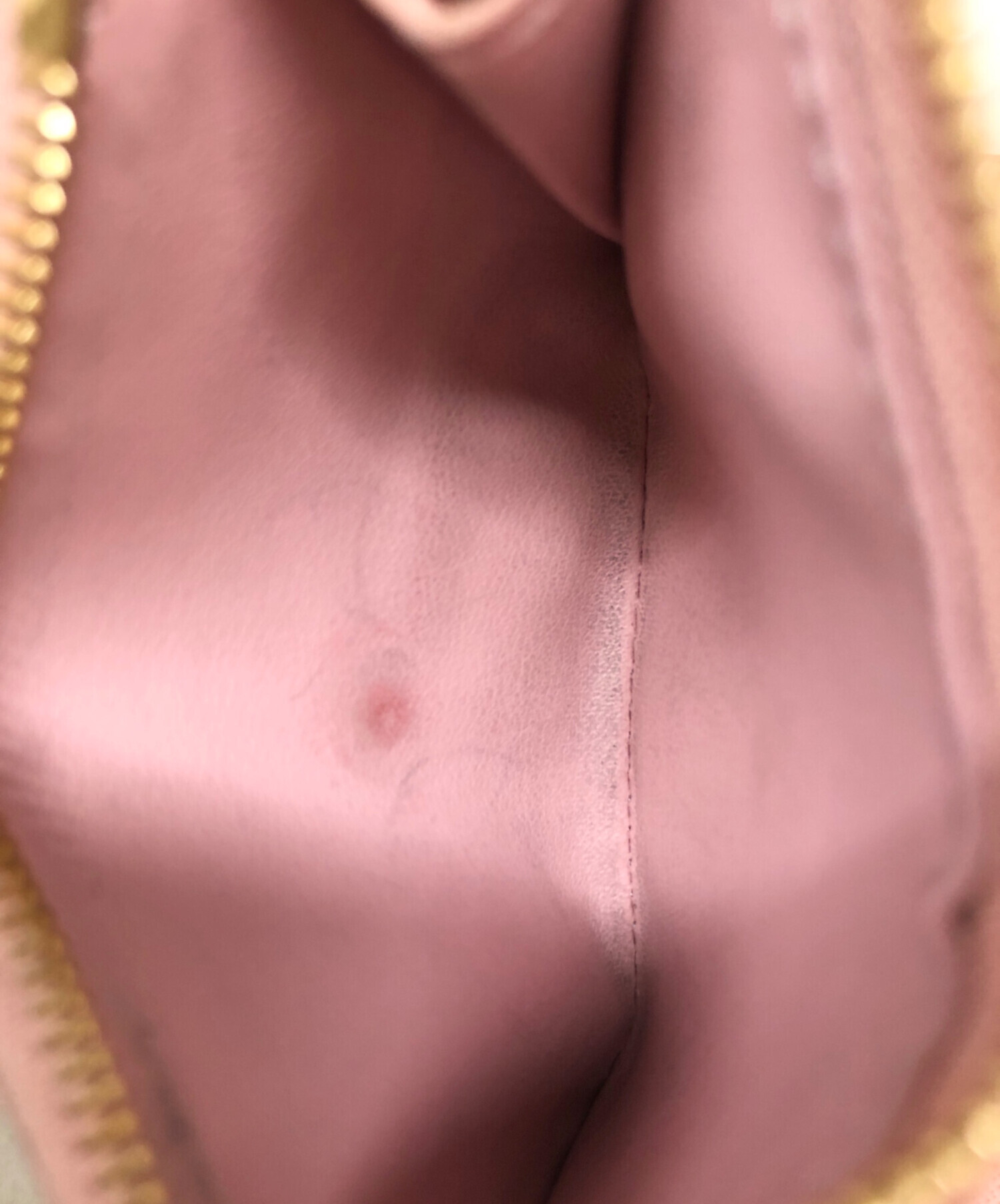 中古・古着通販】LOUIS VUITTON (ルイ ヴィトン) 2つ折り財布 ピンク