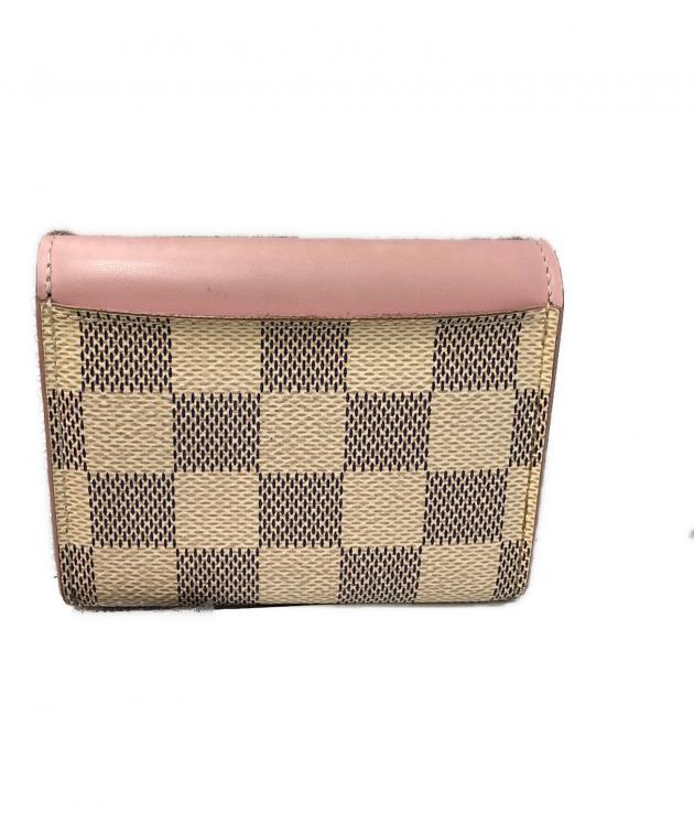 中古・古着通販】LOUIS VUITTON (ルイ ヴィトン) 2つ折り財布 ピンク