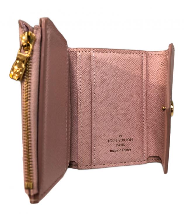 中古・古着通販】LOUIS VUITTON (ルイ ヴィトン) 2つ折り財布 ピンク
