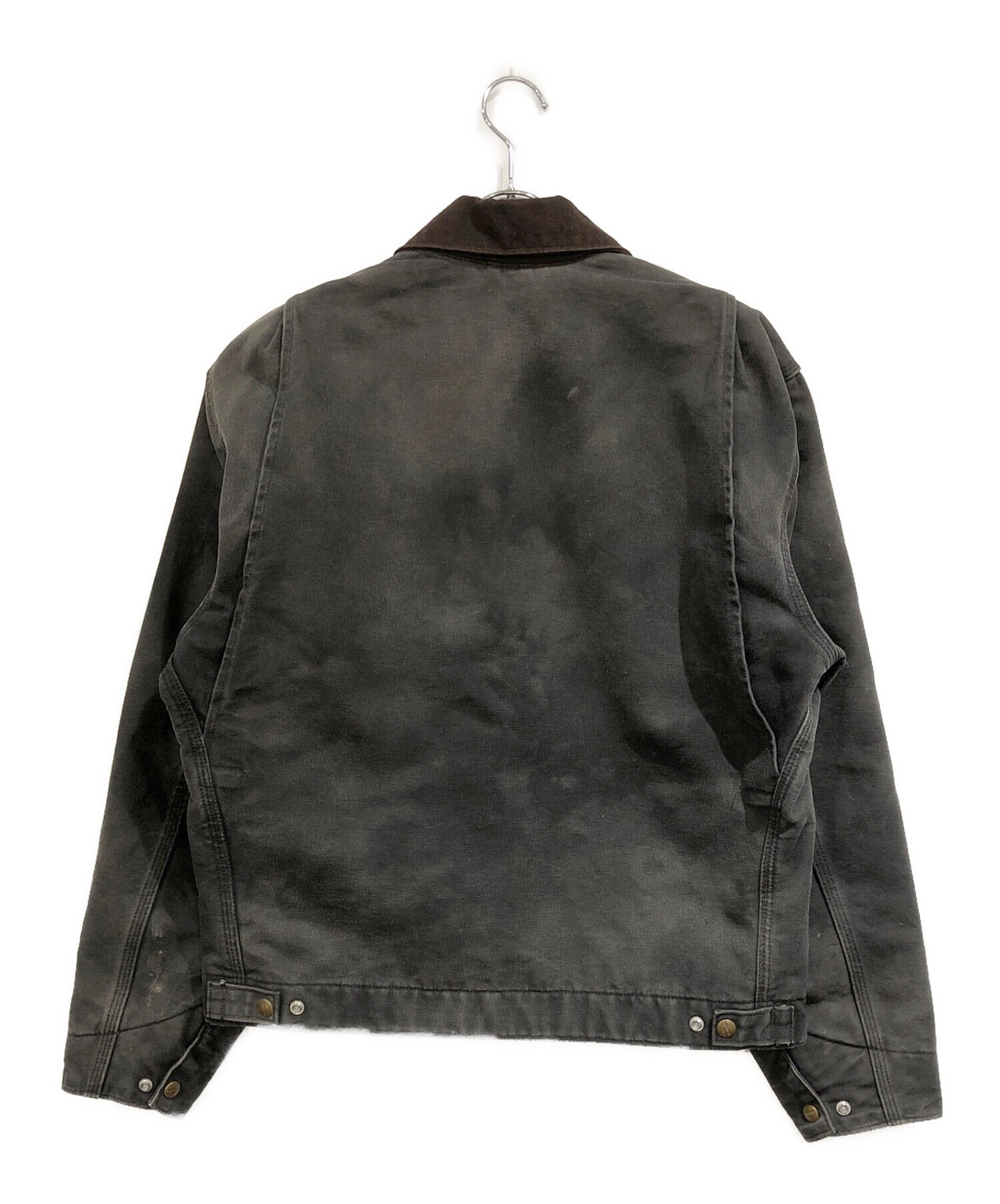 カーハート　デトロイトジャケット　サイズM 黒　グレー Amazon | CARHARTT DETROIT JACKET カーハート ダック デトロイト