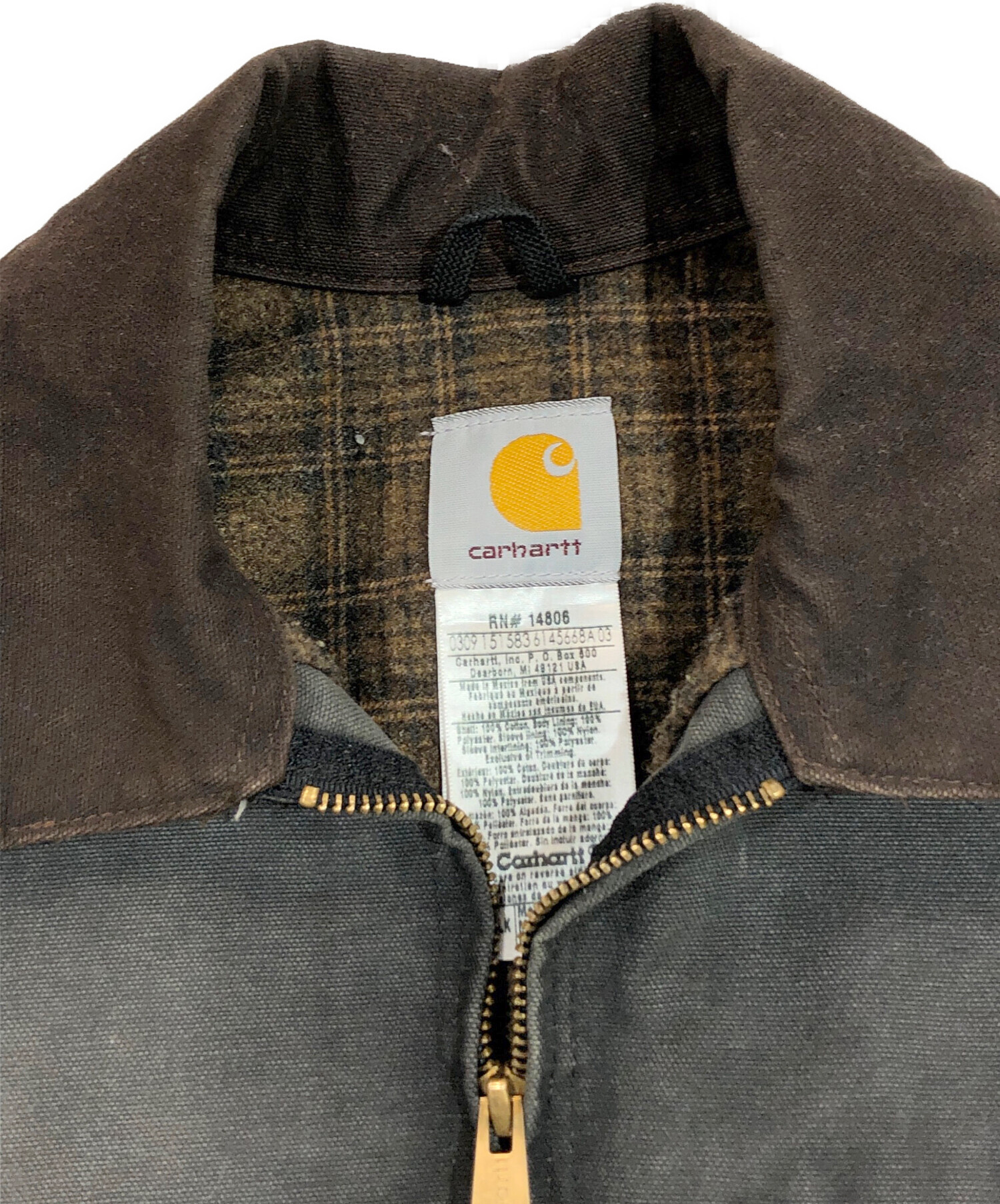中古・古着通販】CarHartt (カーハート) デトロイトジャケット グレー