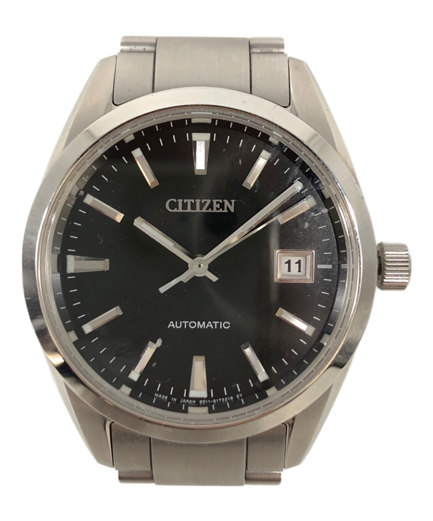 中古・古着通販】CITIZEN (シチズン) 腕時計 シルバー×ブラック 