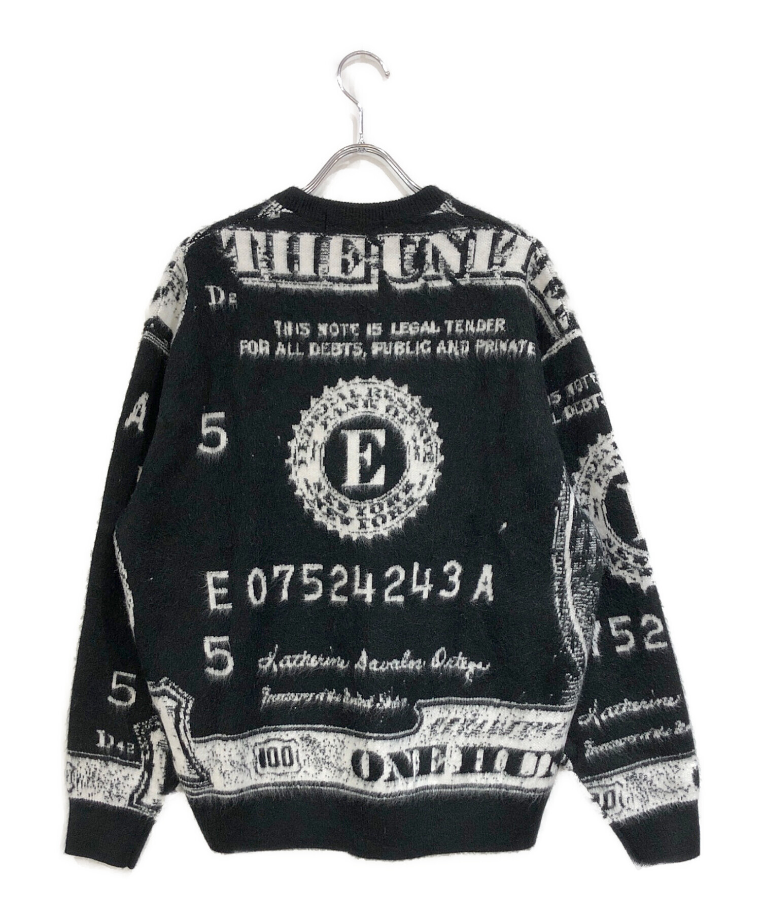 中古・古着通販】Supreme (シュプリーム) money sweater ブラック
