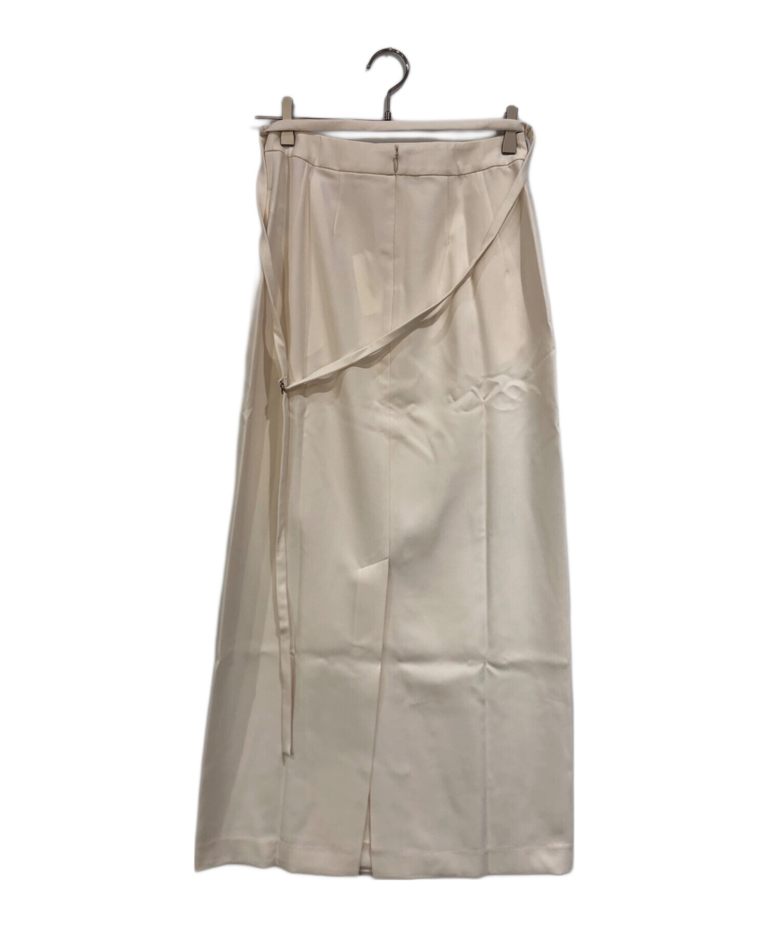 中古・古着通販】ENOF (イナフ) ace long skirt アイボリー サイズ