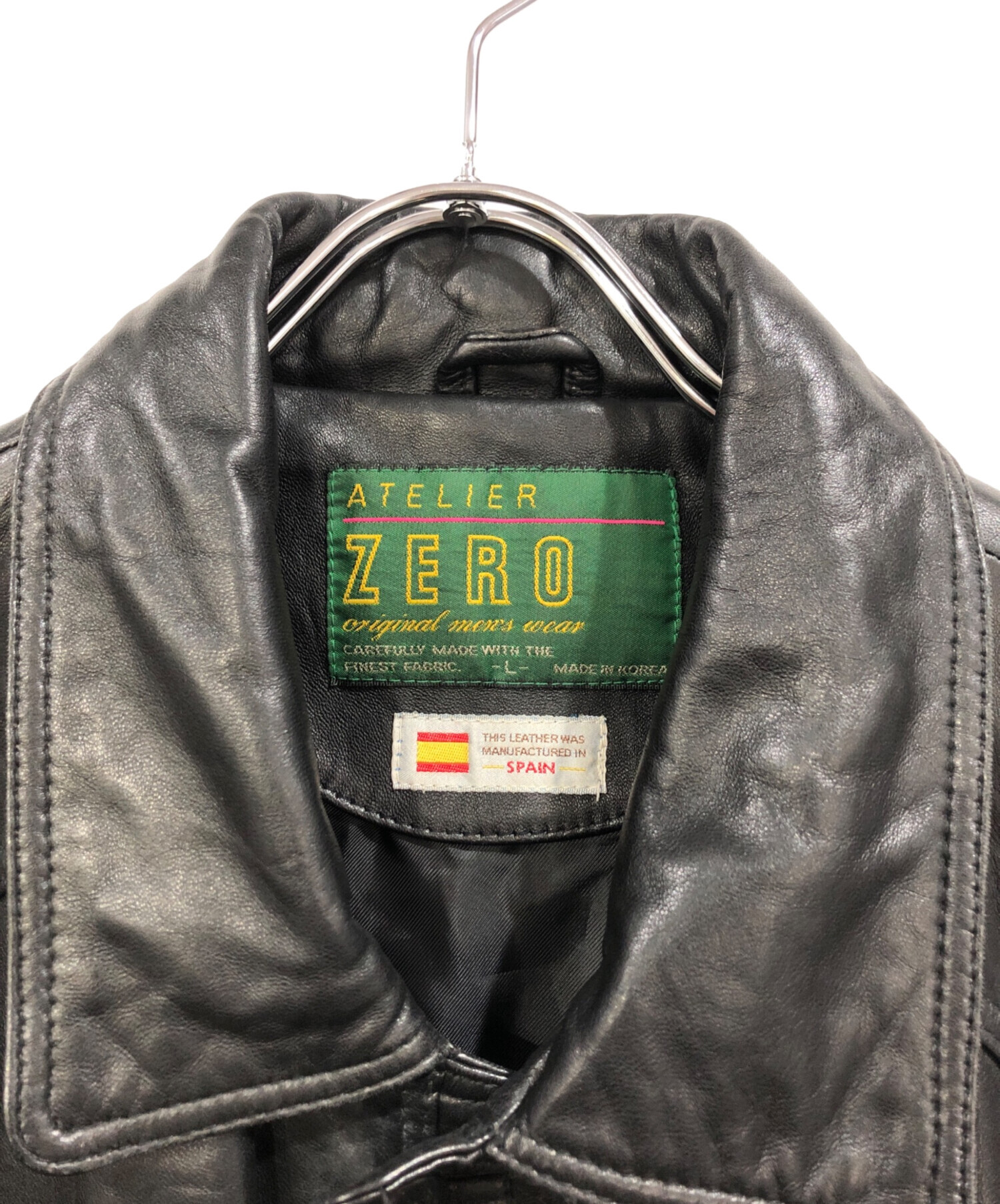 中古・古着通販】Atelier zero (Atelier zero) レザージャケット 