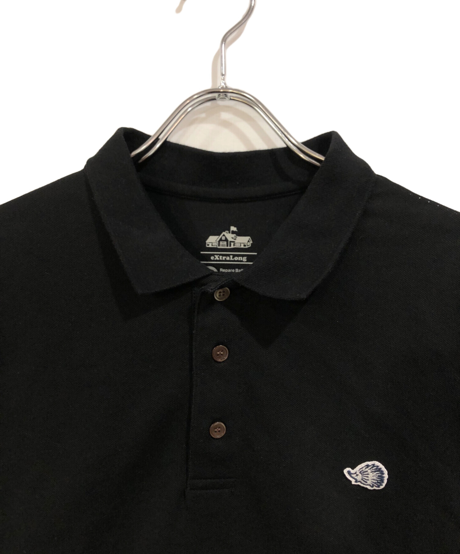 中古・古着通販】CLUB HAUS (クラブハウス) ポロシャツ ブラック