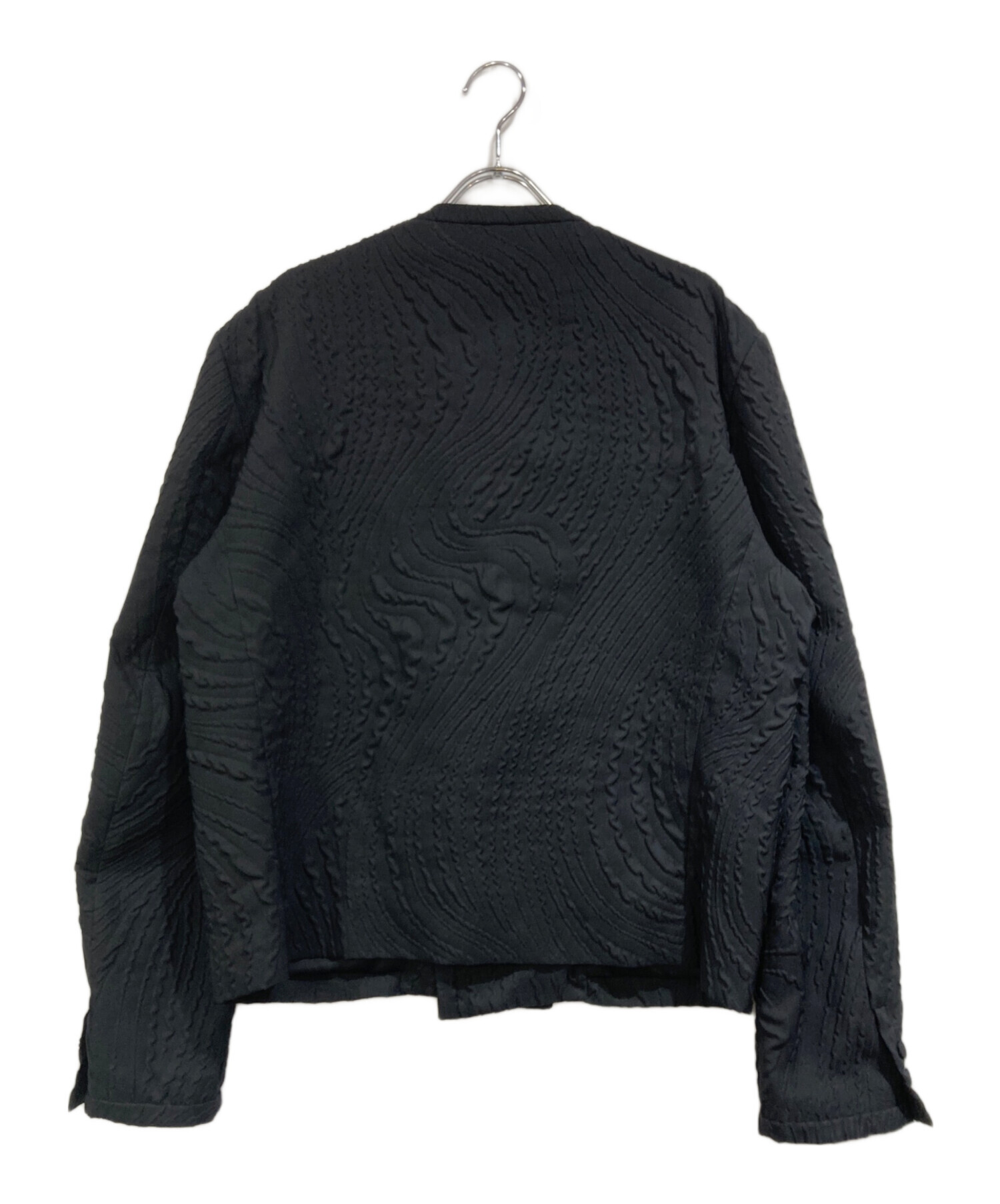 中古・古着通販】TAAKK (ターク) SHRINK QUILTING COLLARLESS