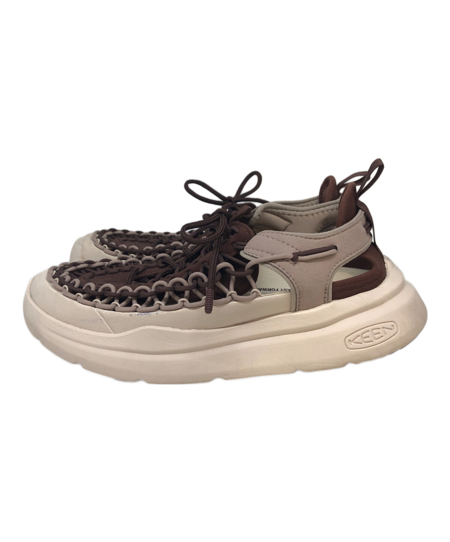 【中古】 キチン・キトサンの奇跡！ 中古・古着通販】KEEN (キーン) サンダル ブラウン サイズ:SIZE 27.5cm