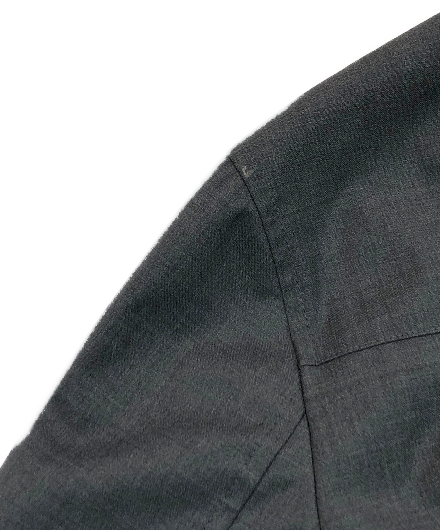 中古・古着通販】DIOR HOMME (ディオール オム) レザートリムウール
